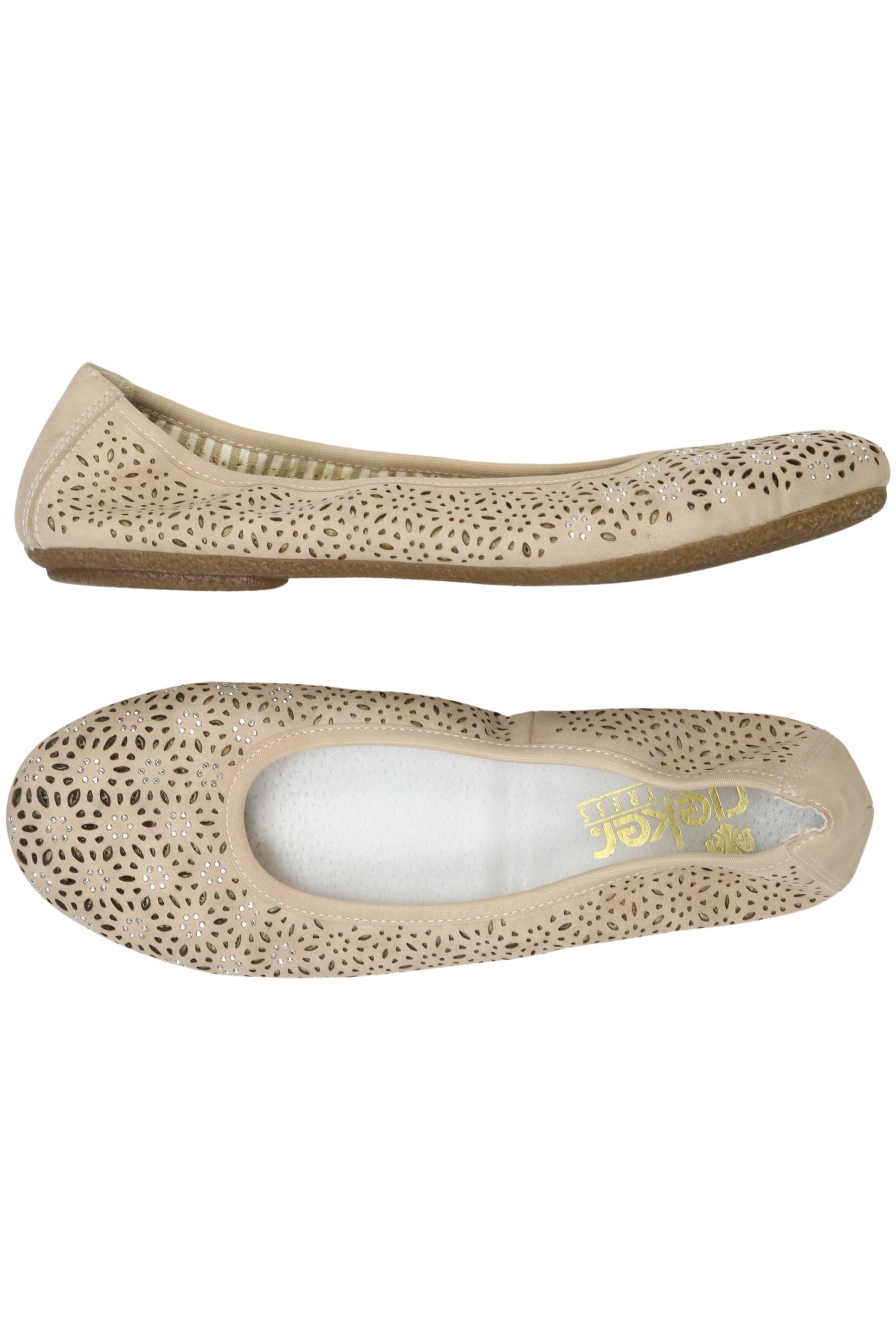 

Rieker Damen Ballerinas, beige, Gr. 42