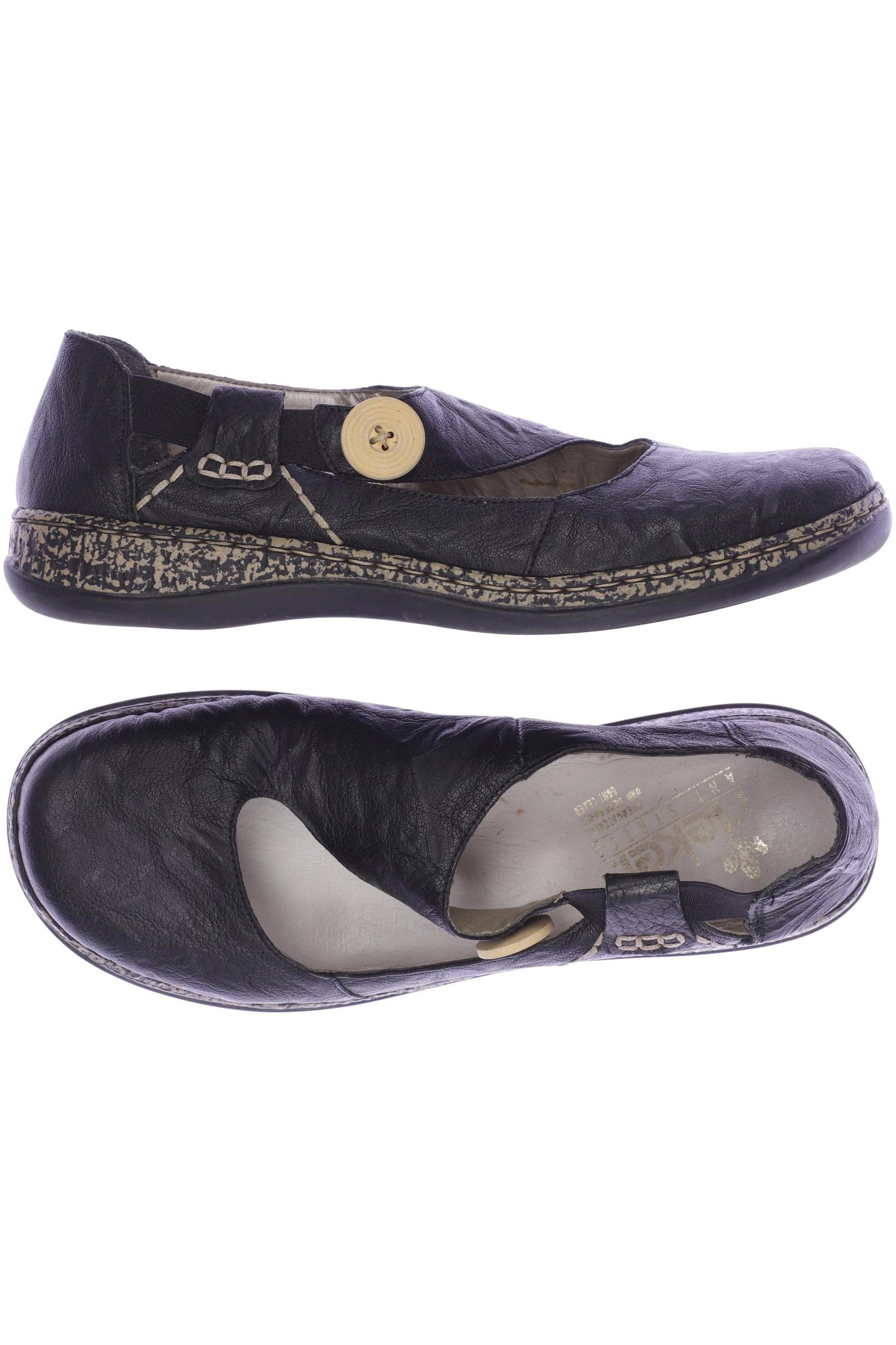 

Rieker Damen Ballerinas, schwarz, Gr. 40