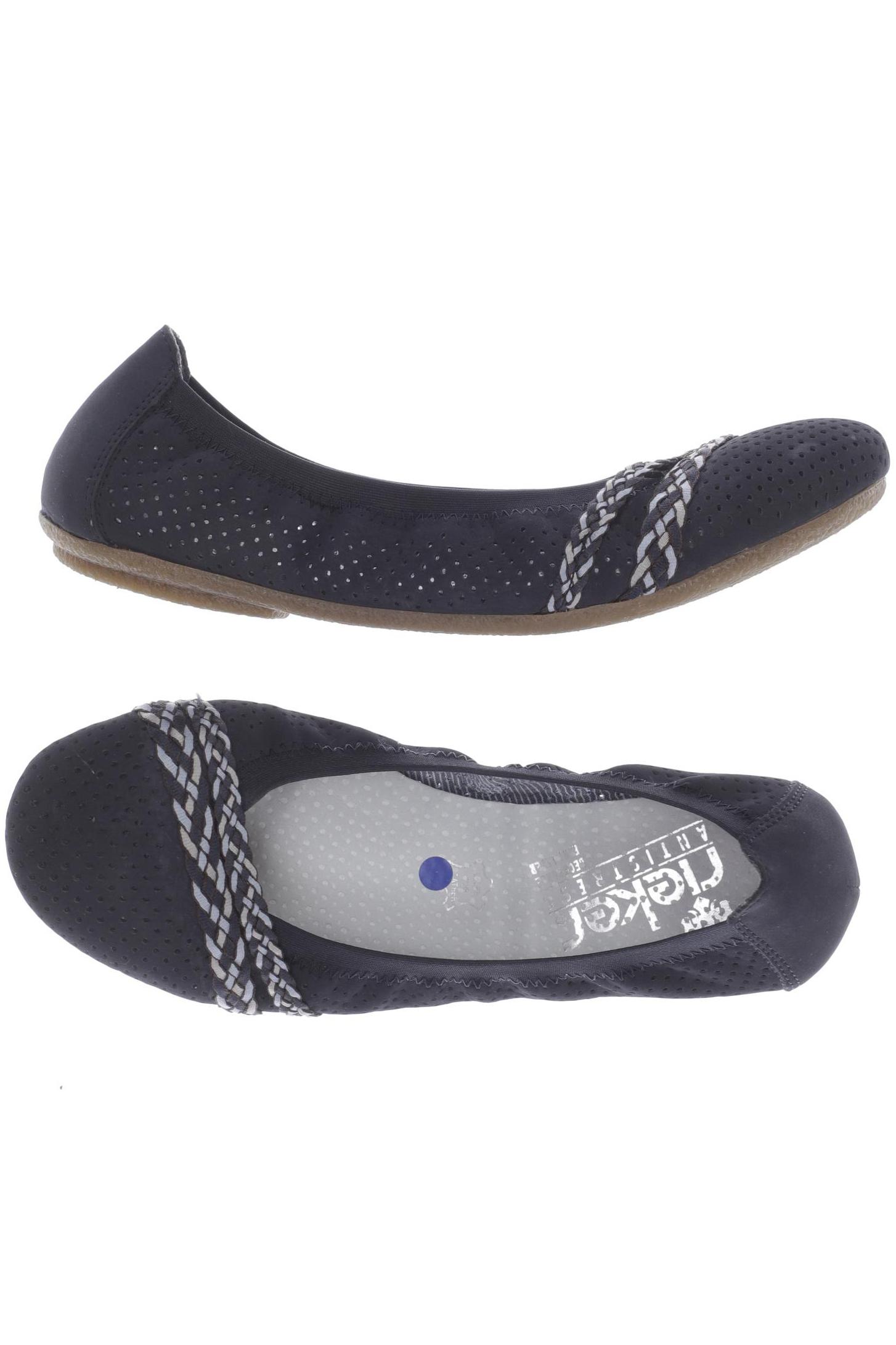 

Rieker Damen Ballerinas, marineblau, Gr. 39