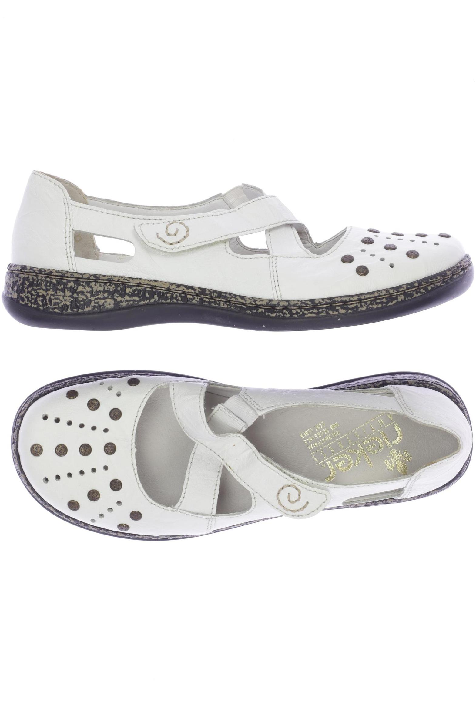 

Rieker Damen Ballerinas, weiß, Gr. 39
