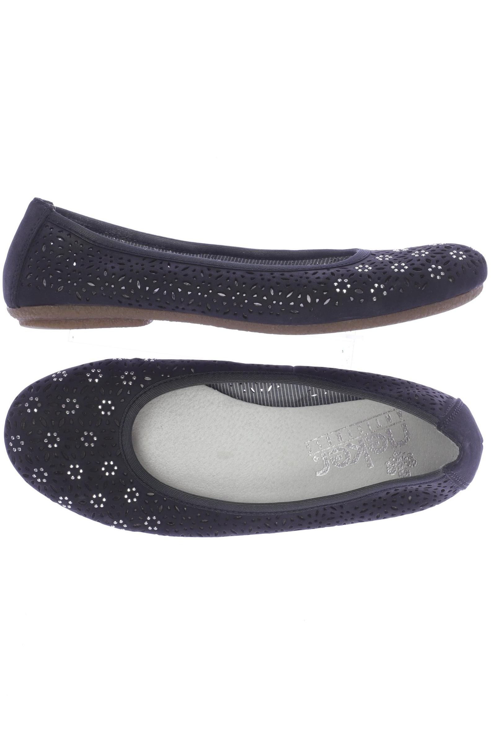 

Rieker Damen Ballerinas, schwarz, Gr. 37