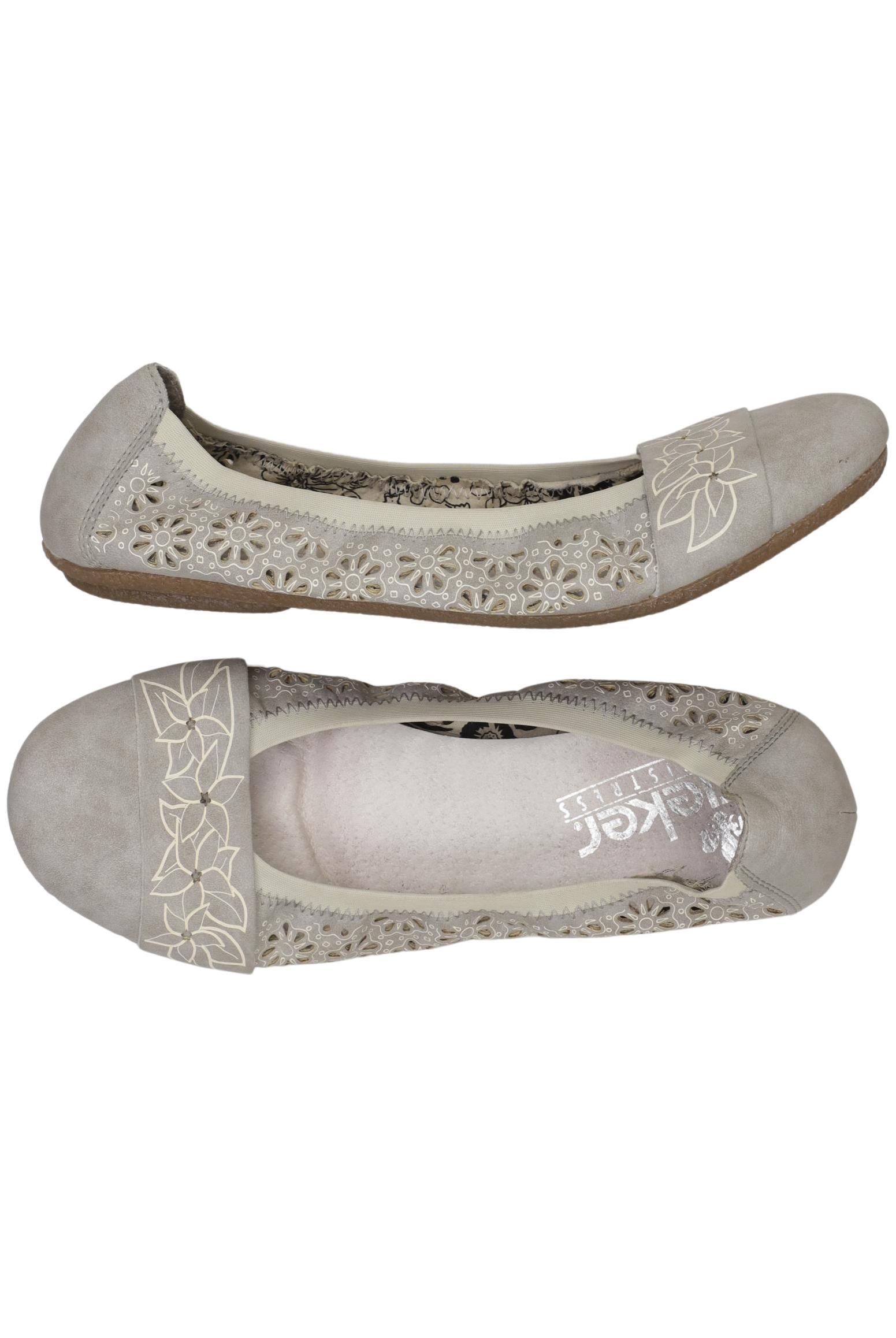 

Rieker Damen Ballerinas, beige, Gr. 40