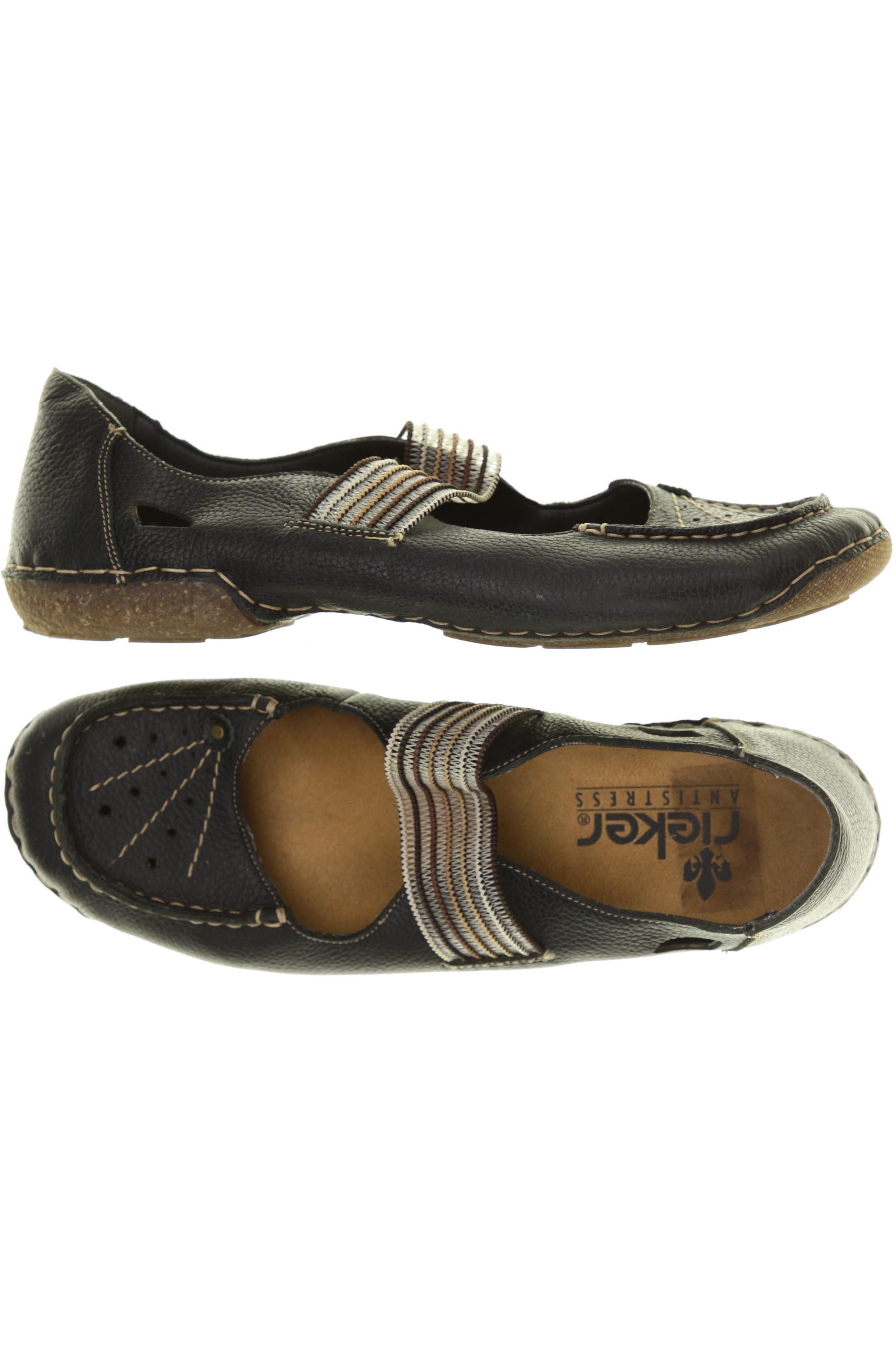 

Rieker Damen Ballerinas, schwarz, Gr. 42