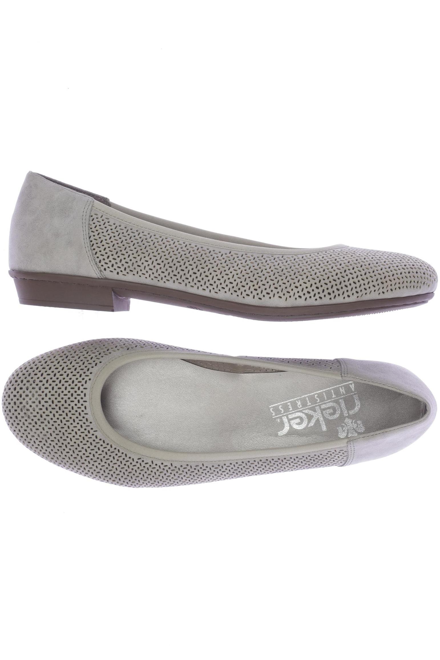 

Rieker Damen Ballerinas, grau, Gr. 38