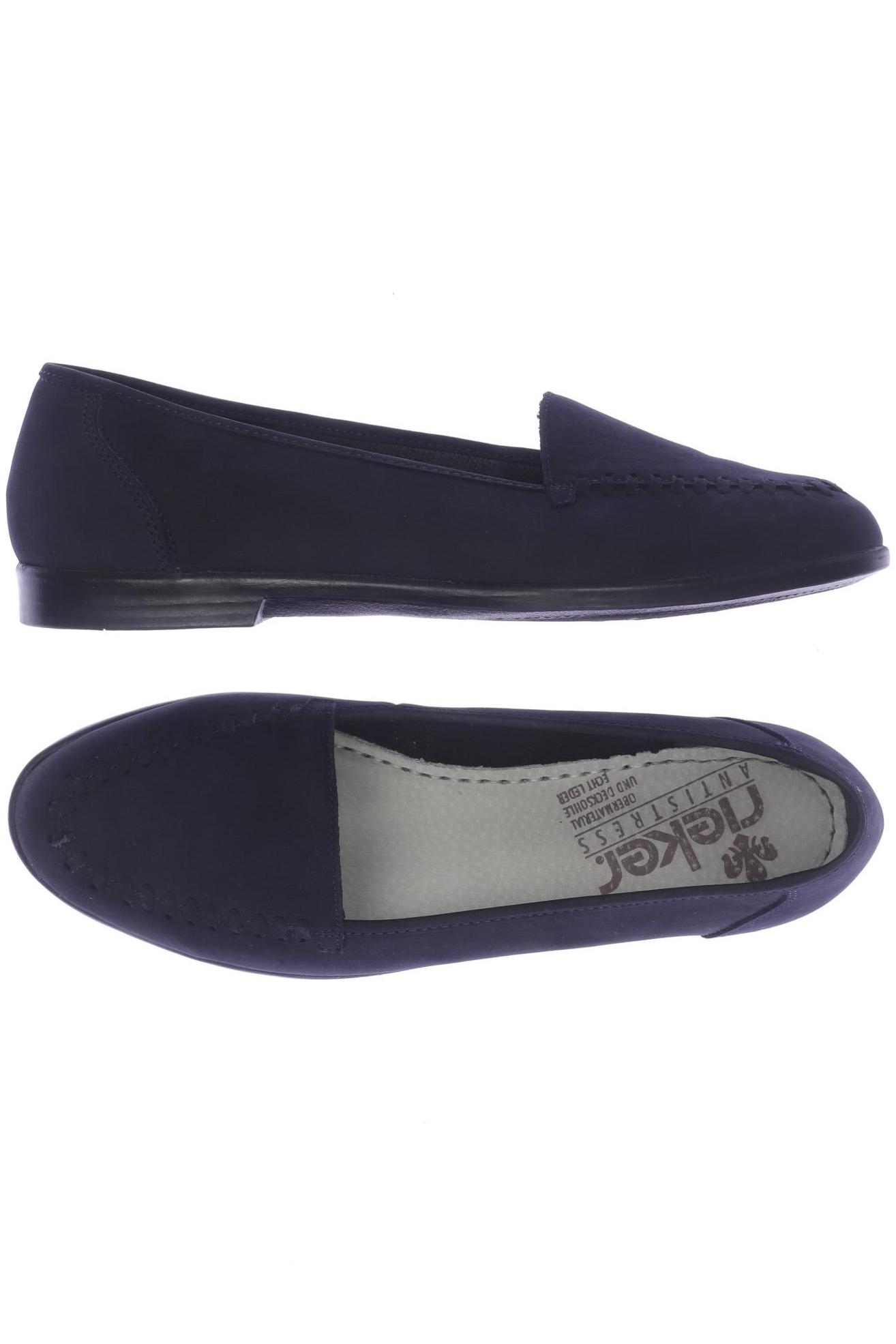 

Rieker Damen Ballerinas, marineblau, Gr. 37