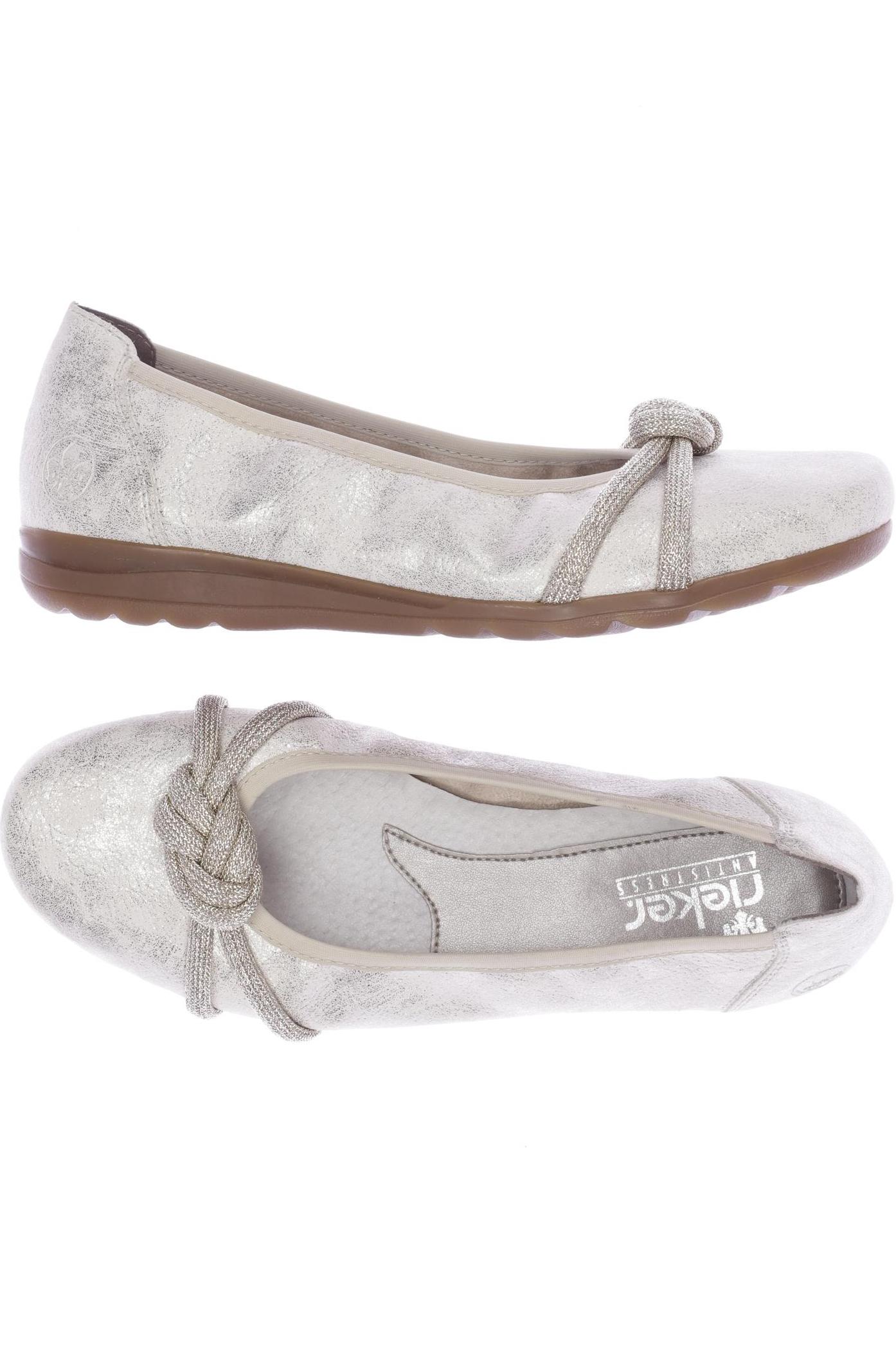 

Rieker Damen Ballerinas, beige, Gr. 37