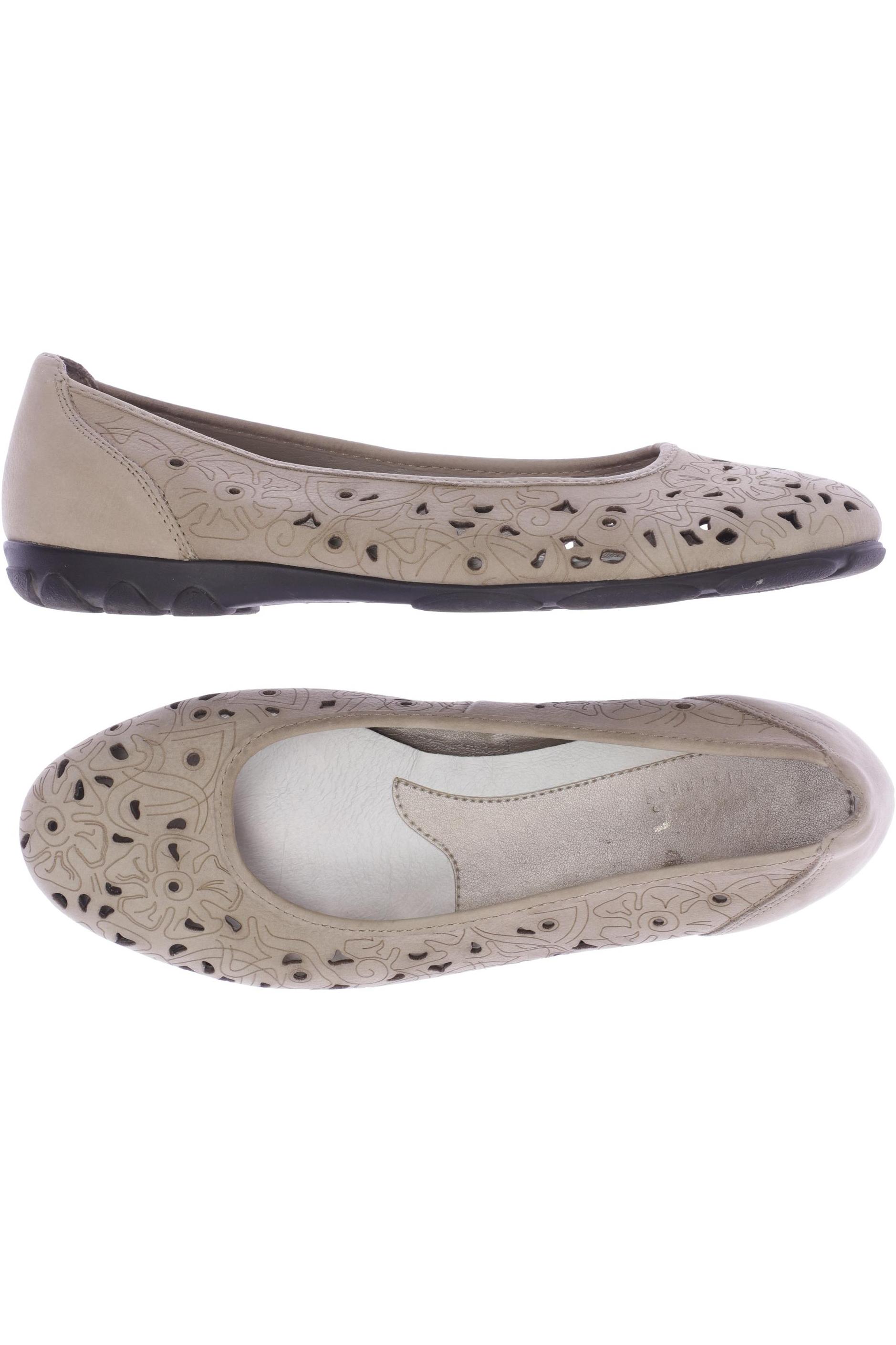 

Rieker Damen Ballerinas, beige, Gr. 39