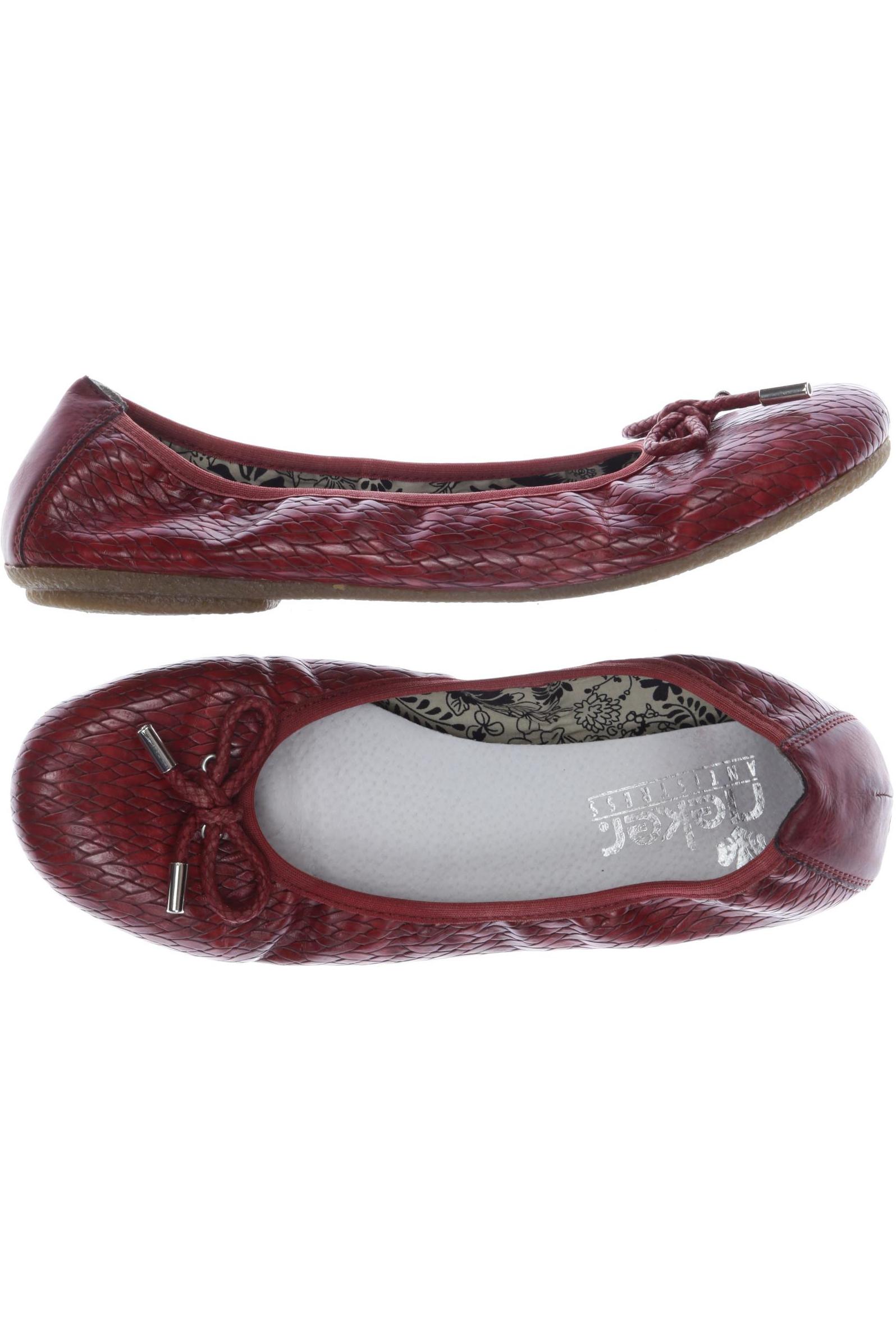 

Rieker Damen Ballerinas, bordeaux, Gr. 42