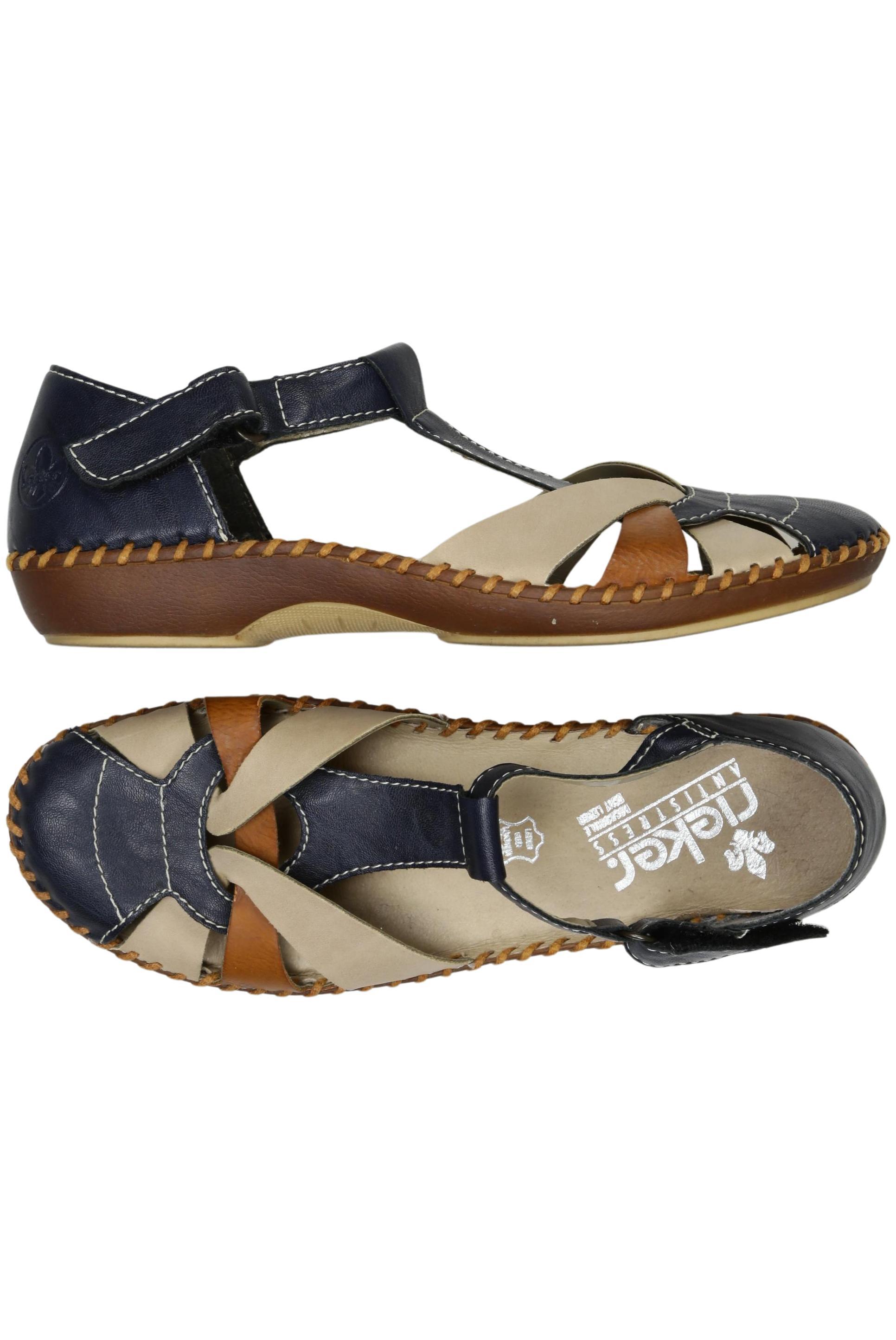

Rieker Damen Ballerinas, marineblau, Gr. 41