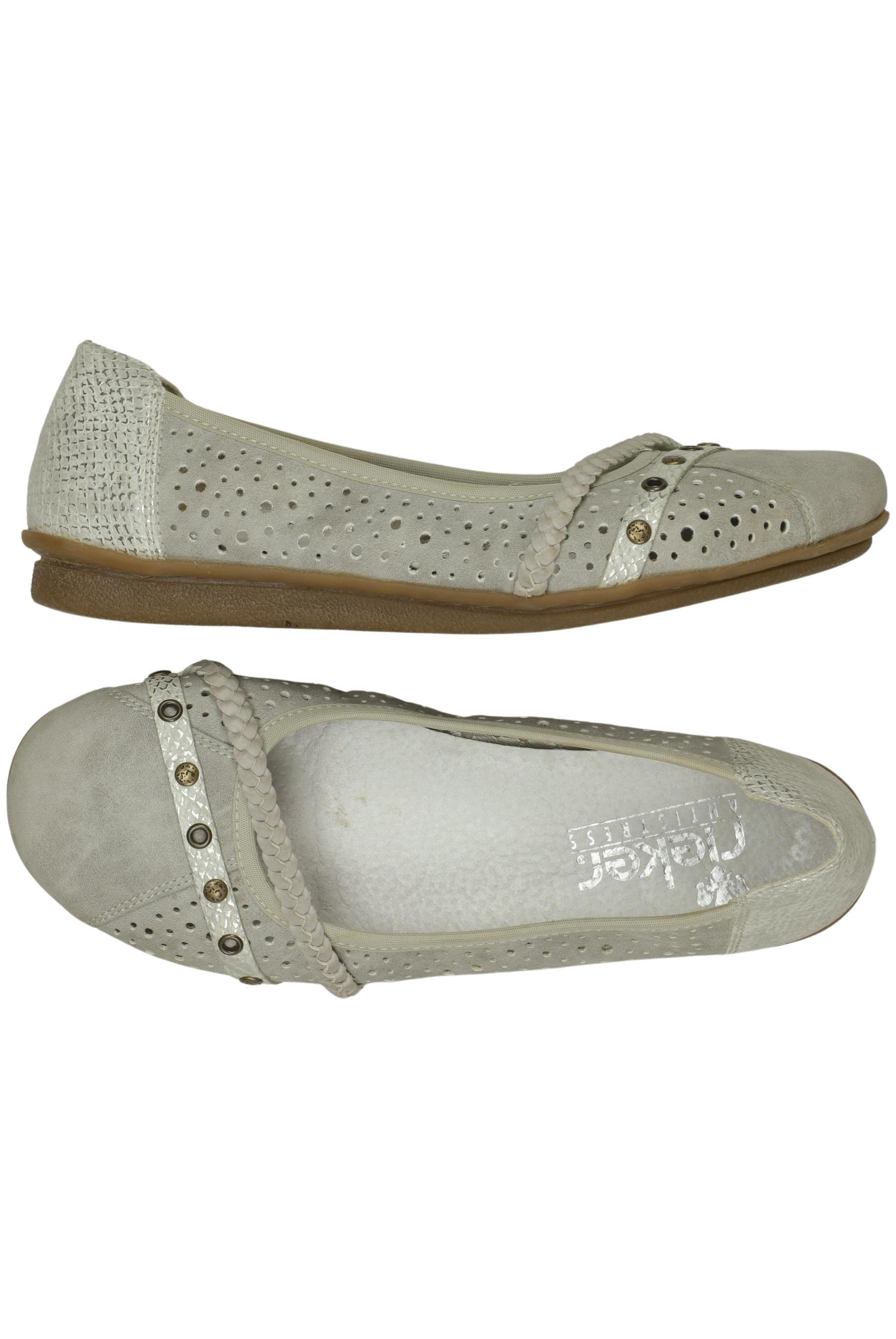 

Rieker Damen Ballerinas, grau, Gr. 39