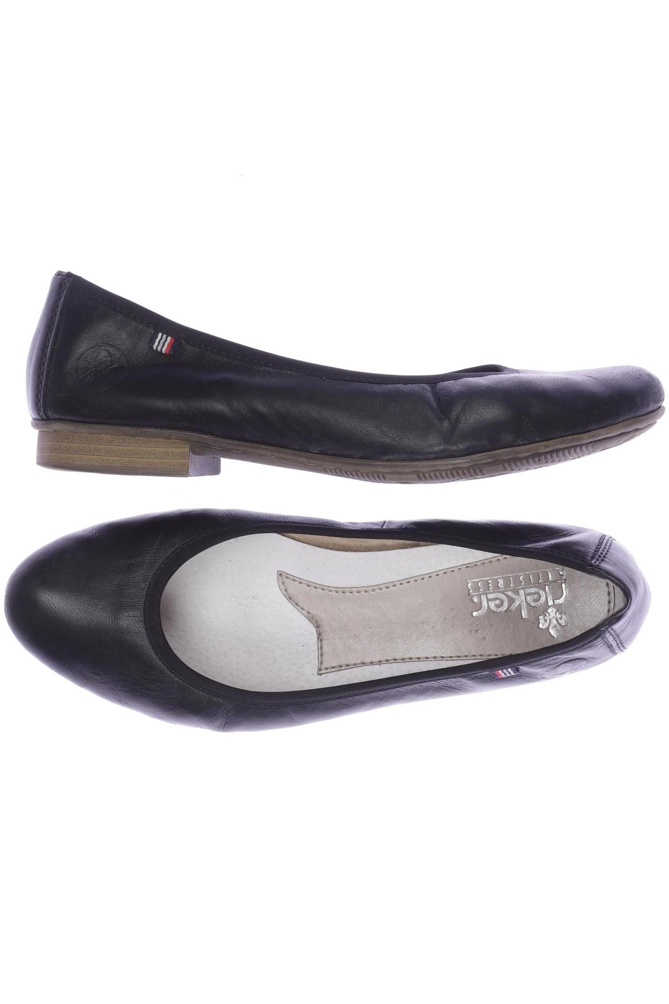 

Rieker Damen Ballerinas, schwarz, Gr. 39