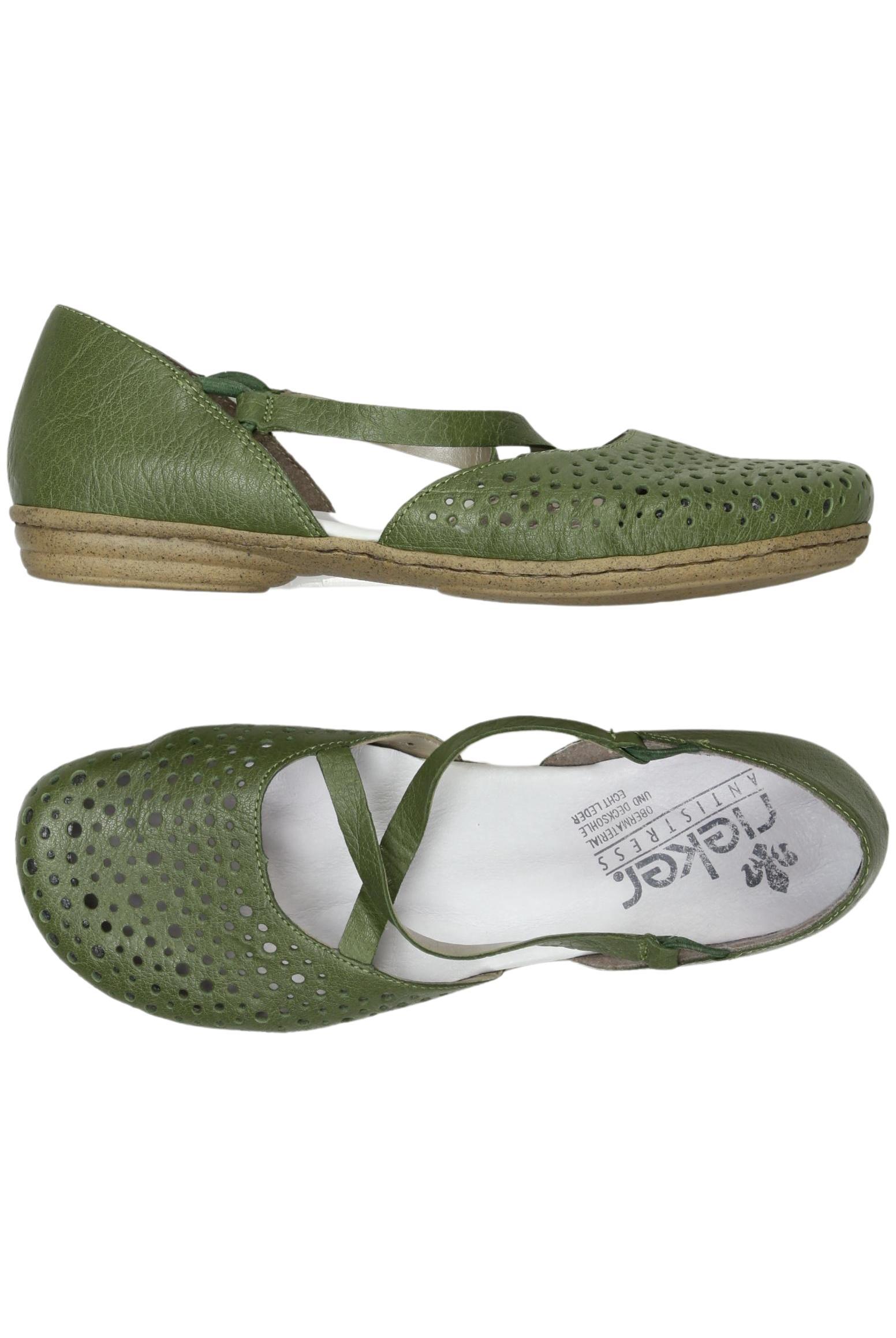

Rieker Damen Ballerinas, grün, Gr. 37