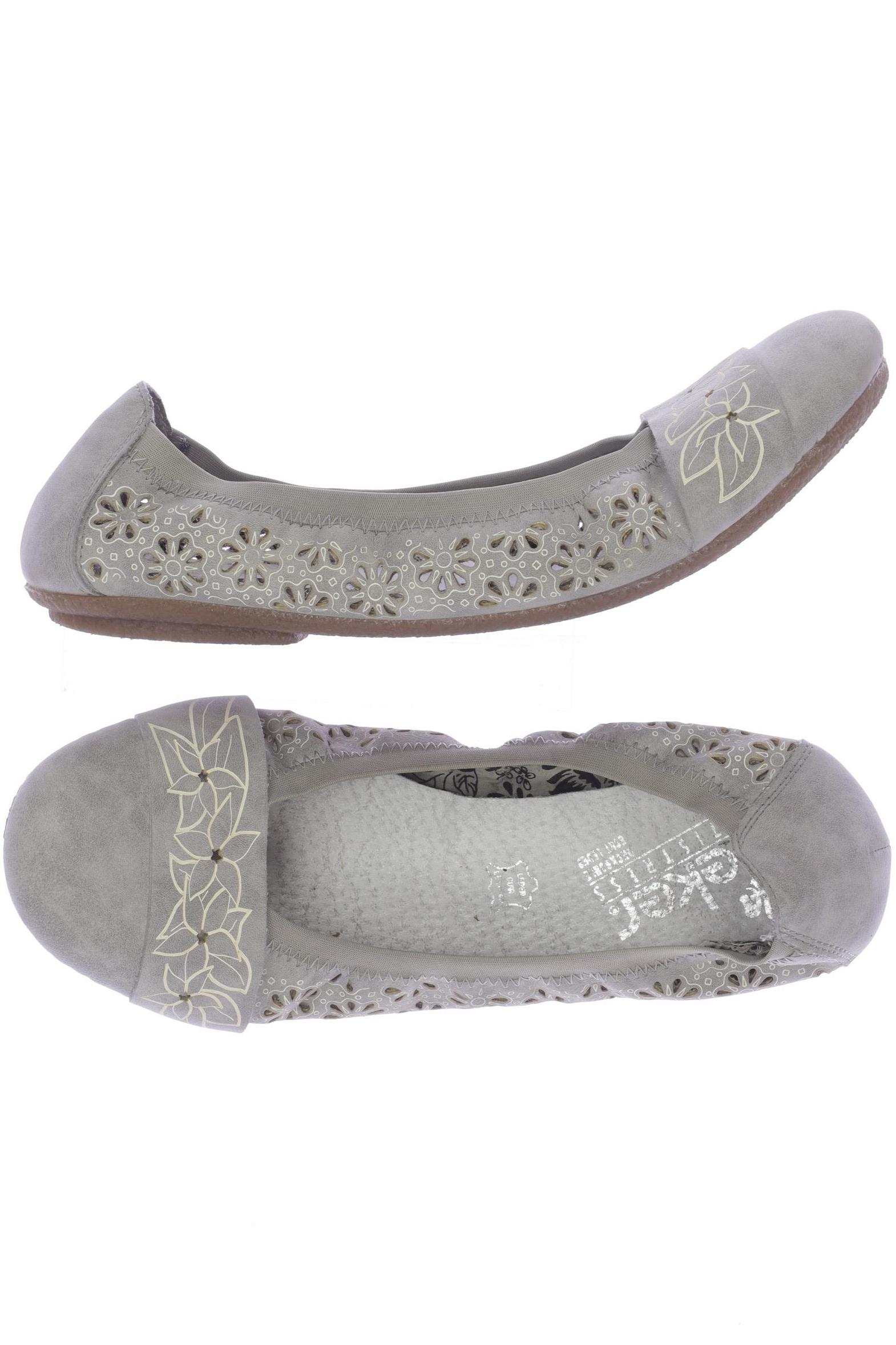 

Rieker Damen Ballerinas, grau, Gr. 41