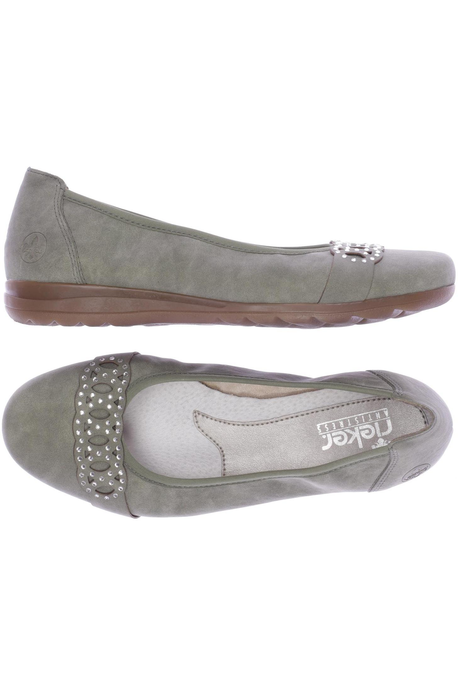 

Rieker Damen Ballerinas, hellgrün, Gr. 37