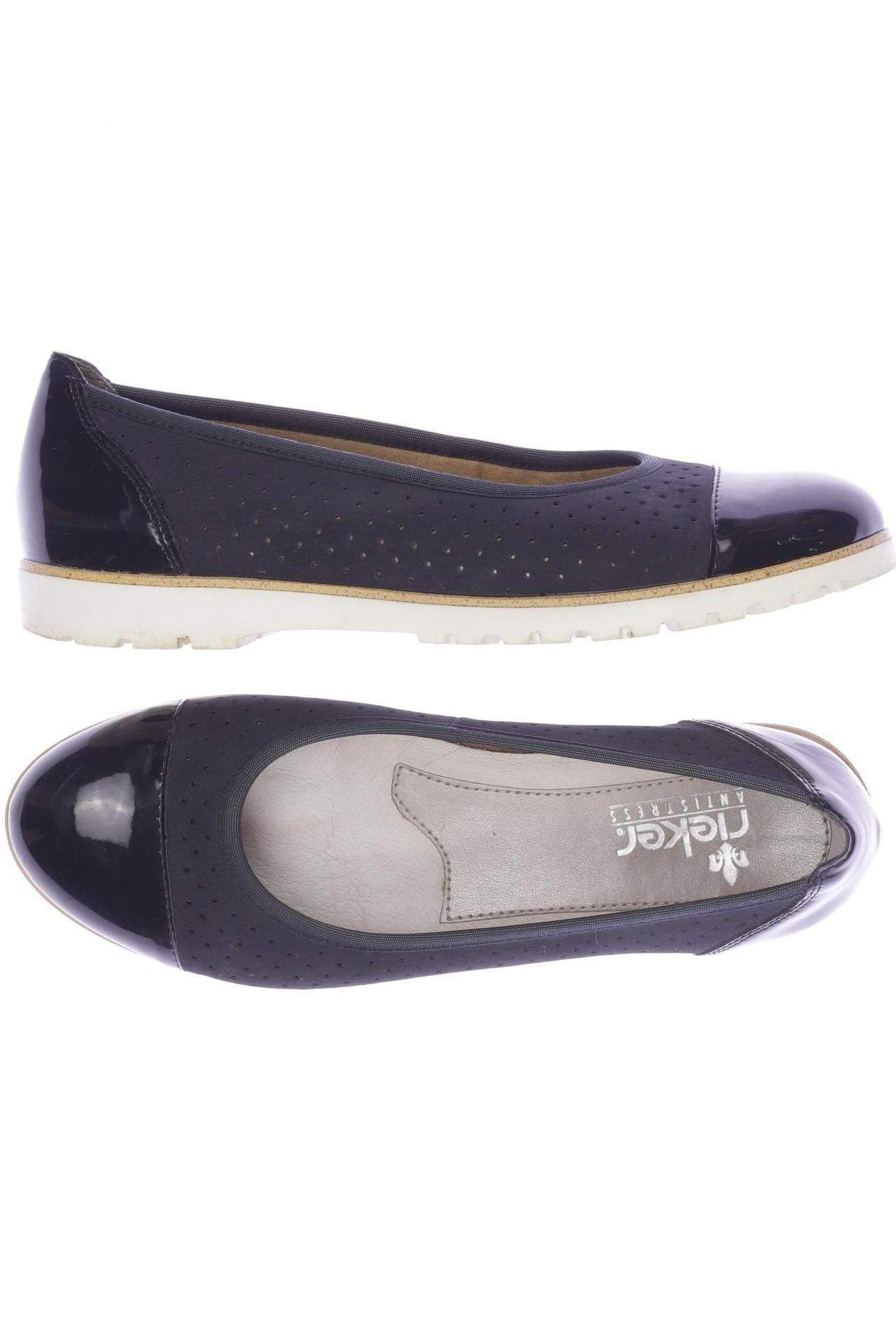 

Rieker Damen Ballerinas, marineblau, Gr. 38