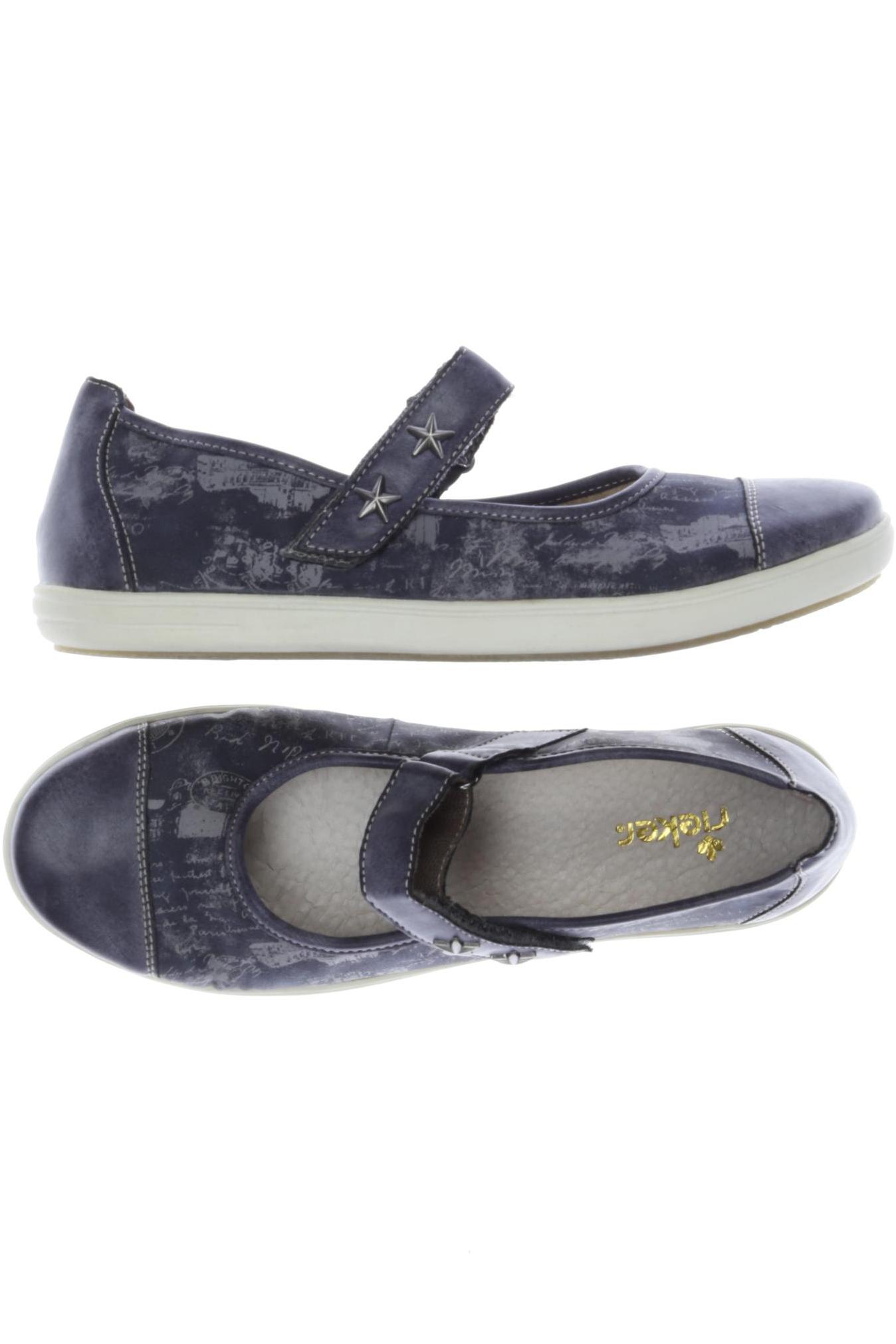 

Rieker Damen Ballerinas, marineblau, Gr. 39