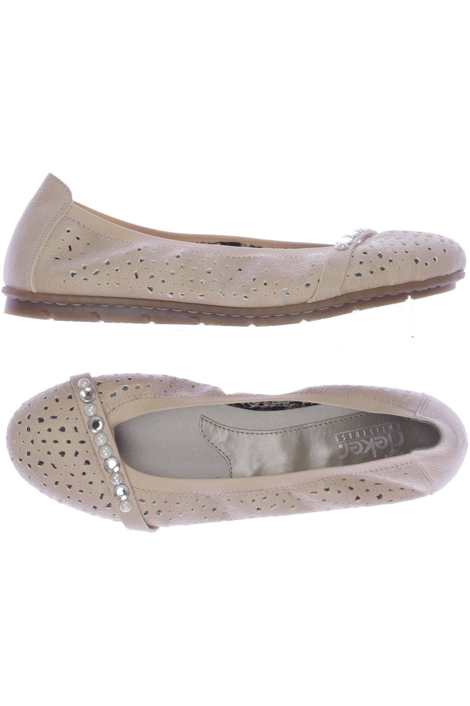 

Rieker Damen Ballerinas, beige