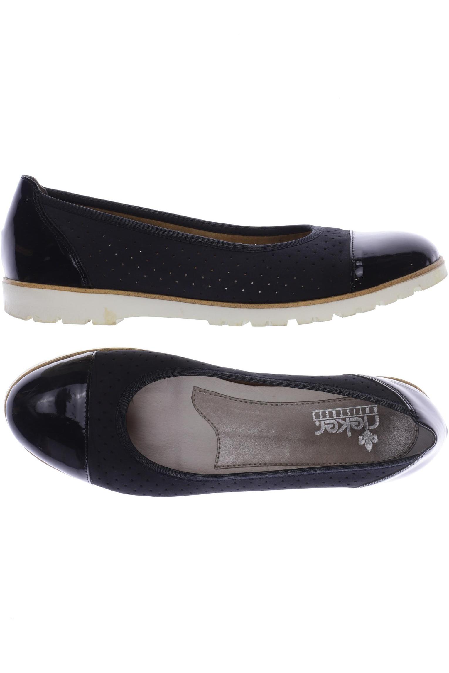 

Rieker Damen Ballerinas, blau, Gr. 40