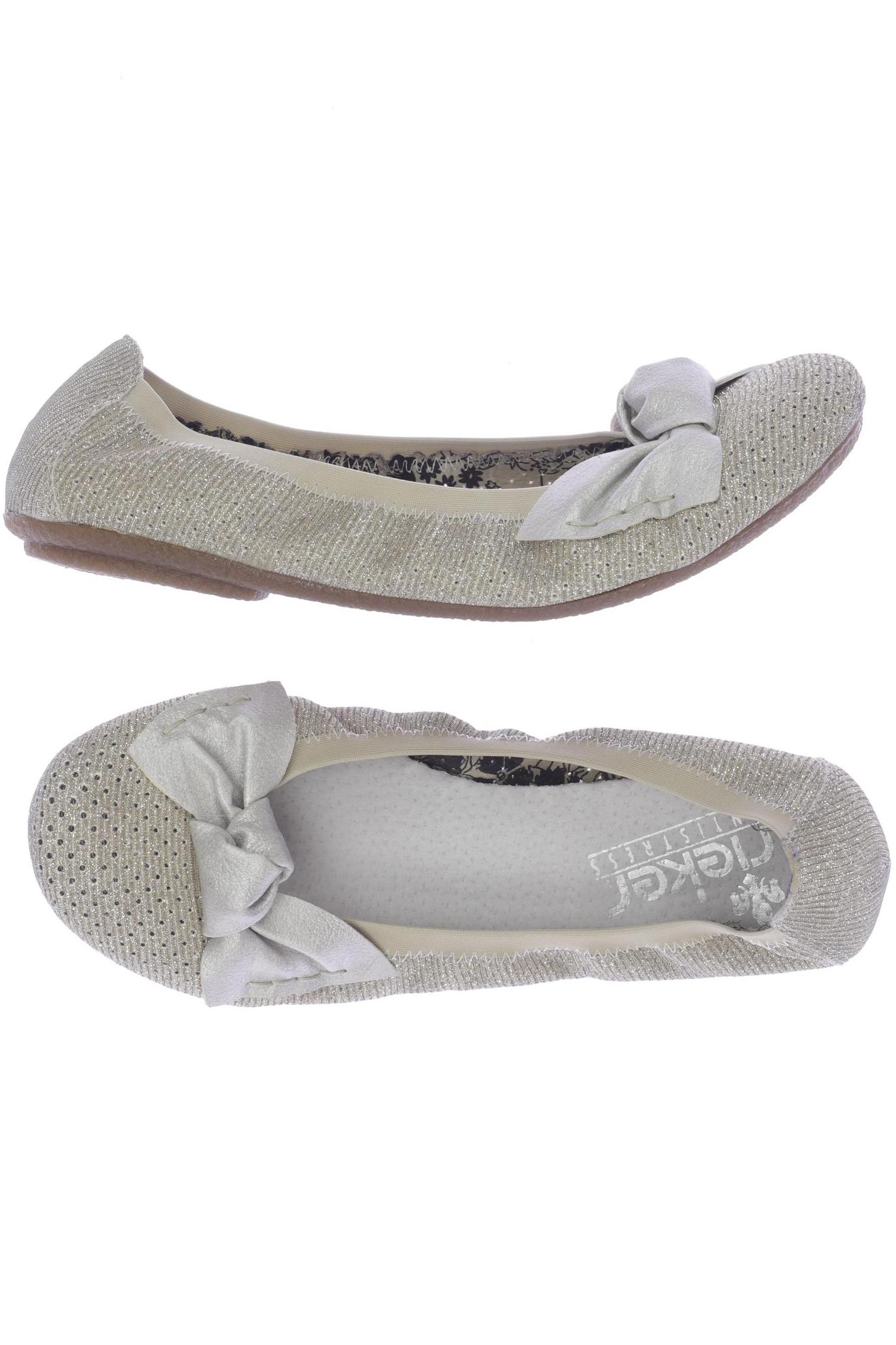 

Rieker Damen Ballerinas, beige, Gr. 40