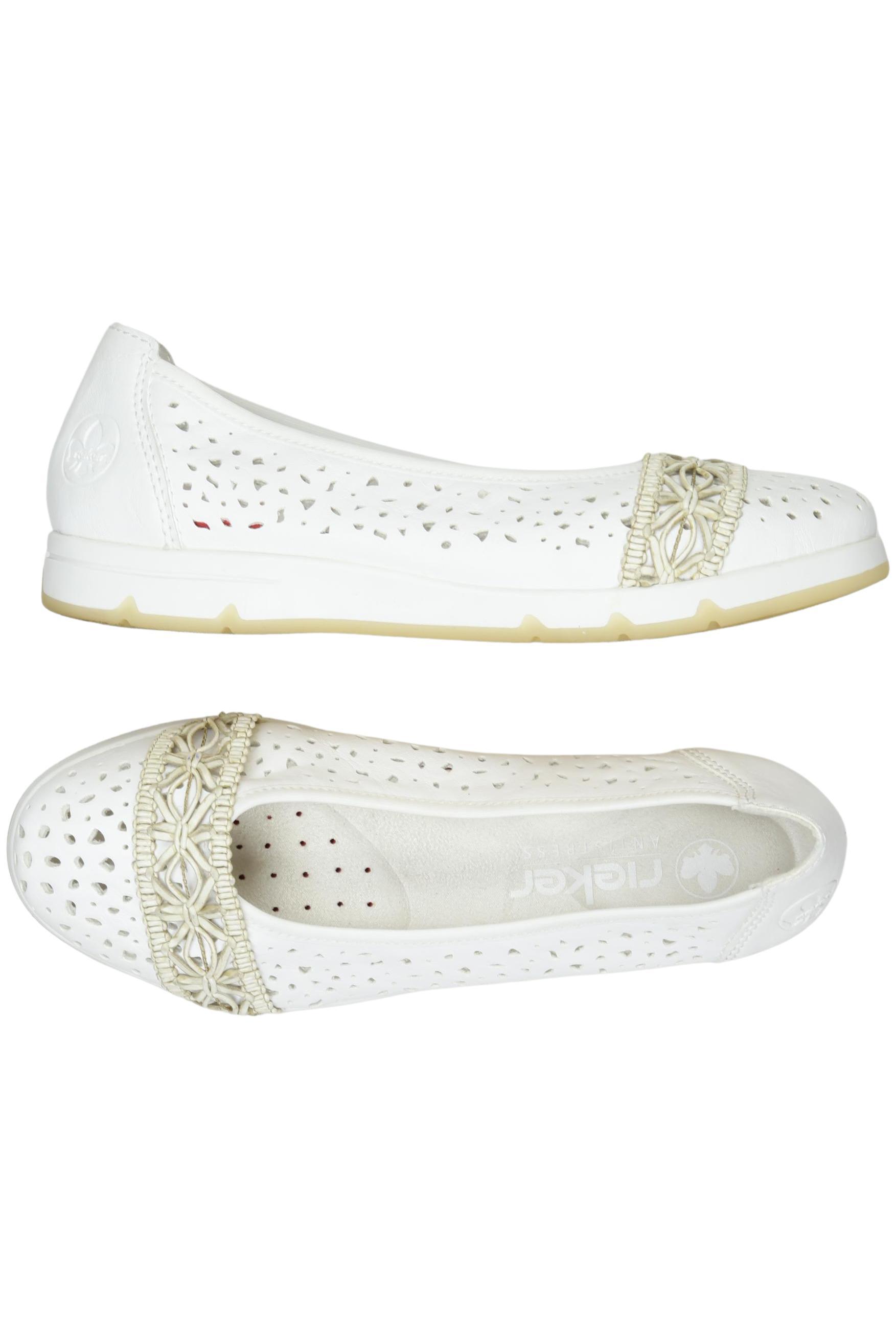 

Rieker Damen Ballerinas, weiß, Gr. 37