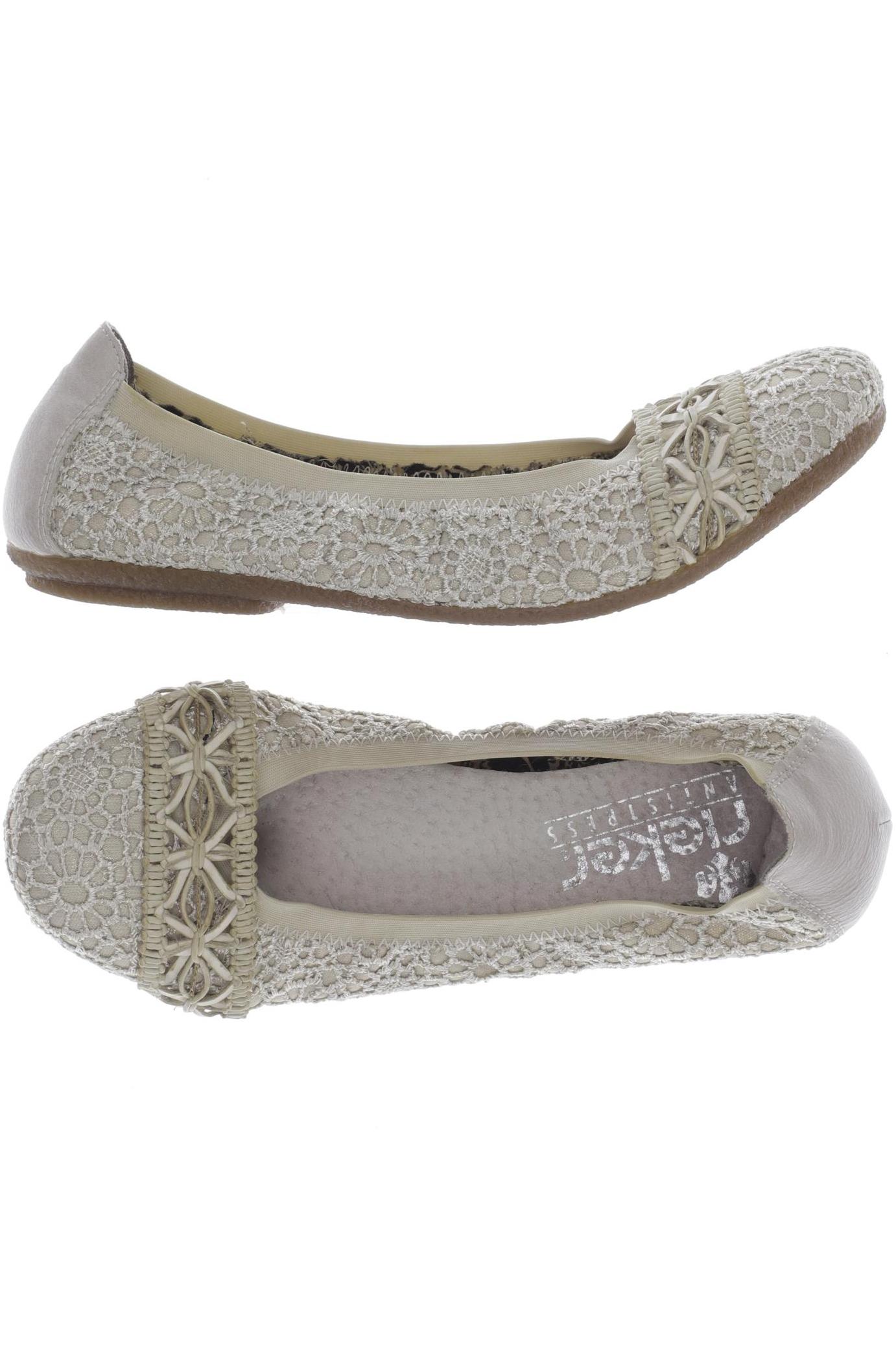 

Rieker Damen Ballerinas, cremeweiß, Gr. 37