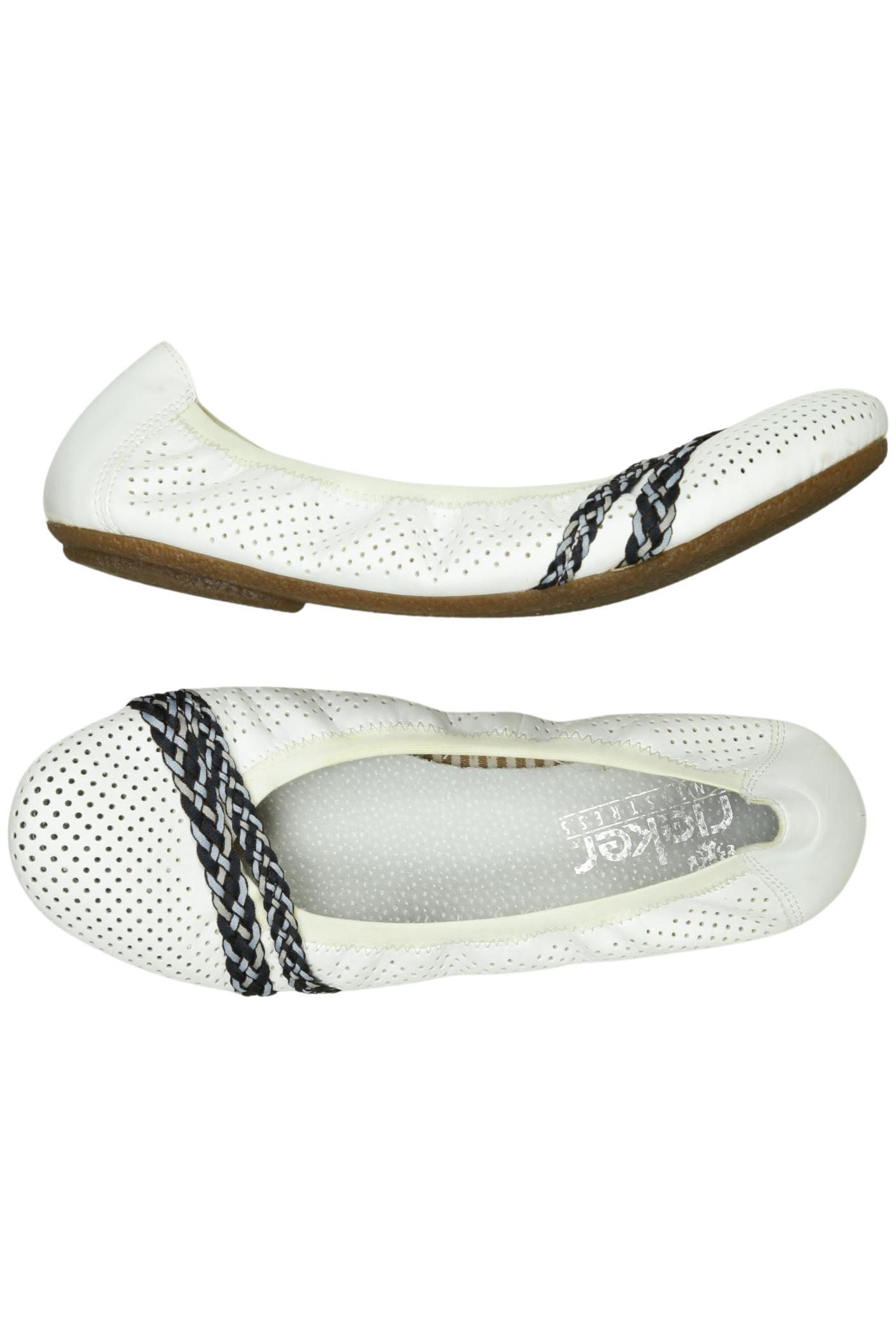 

Rieker Damen Ballerinas, weiß, Gr. 42