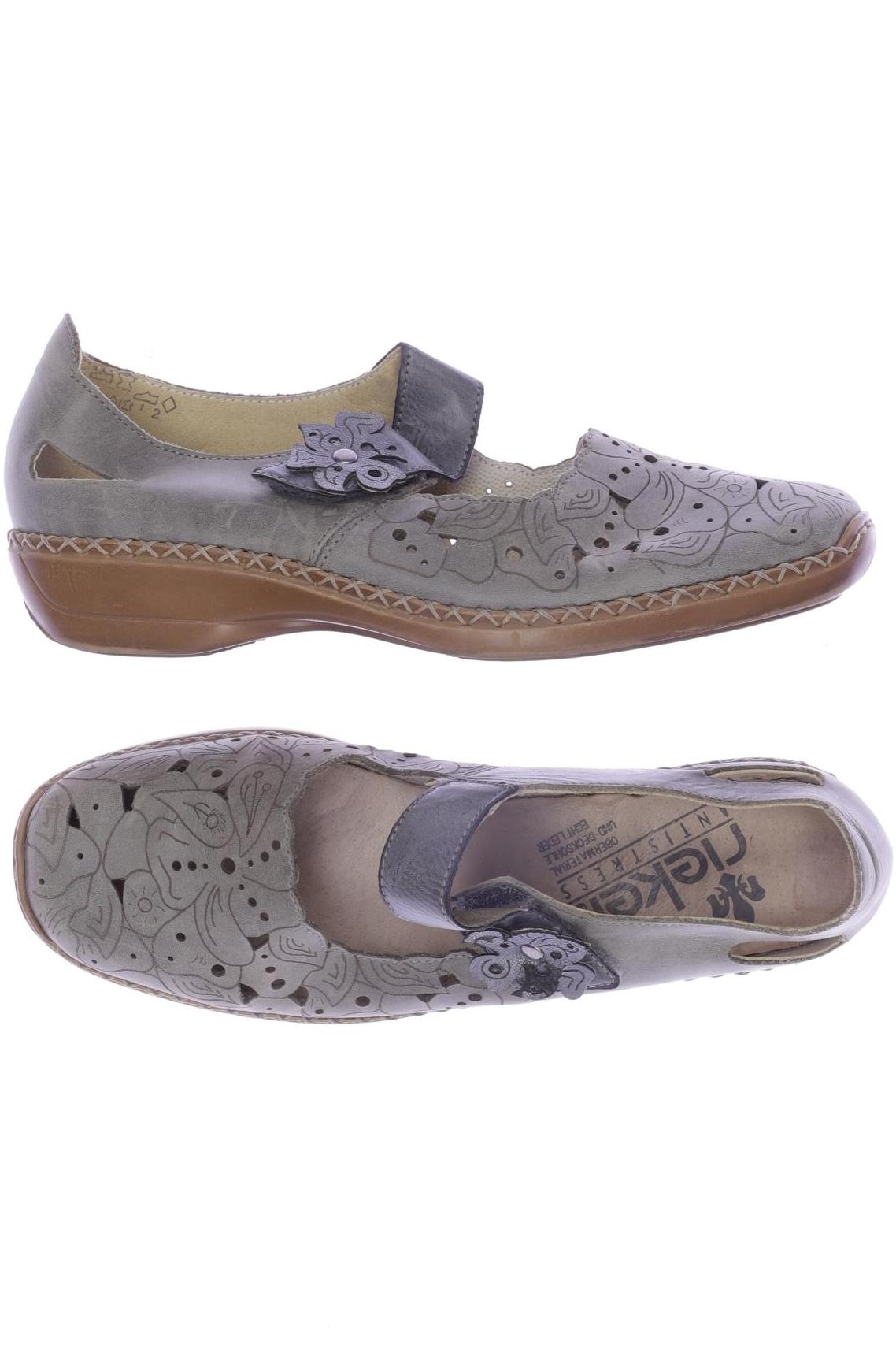 

Rieker Damen Ballerinas, grün, Gr. 37