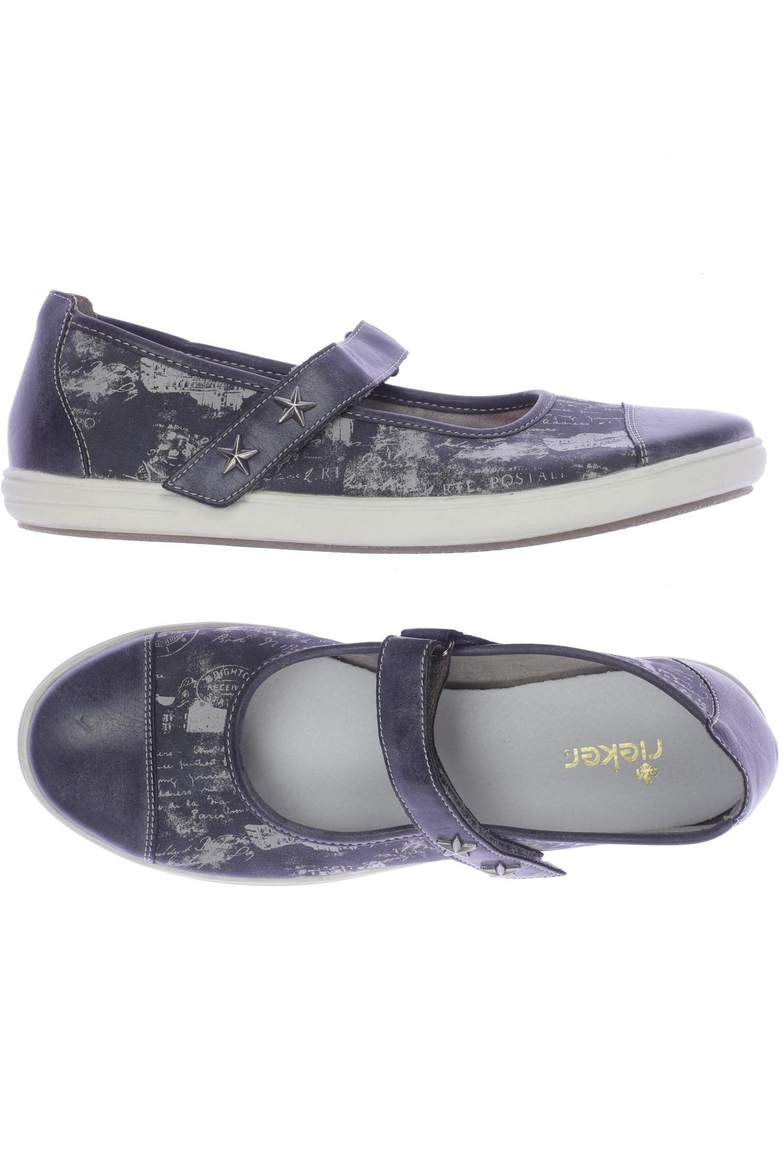 

Rieker Damen Ballerinas, marineblau, Gr. 39