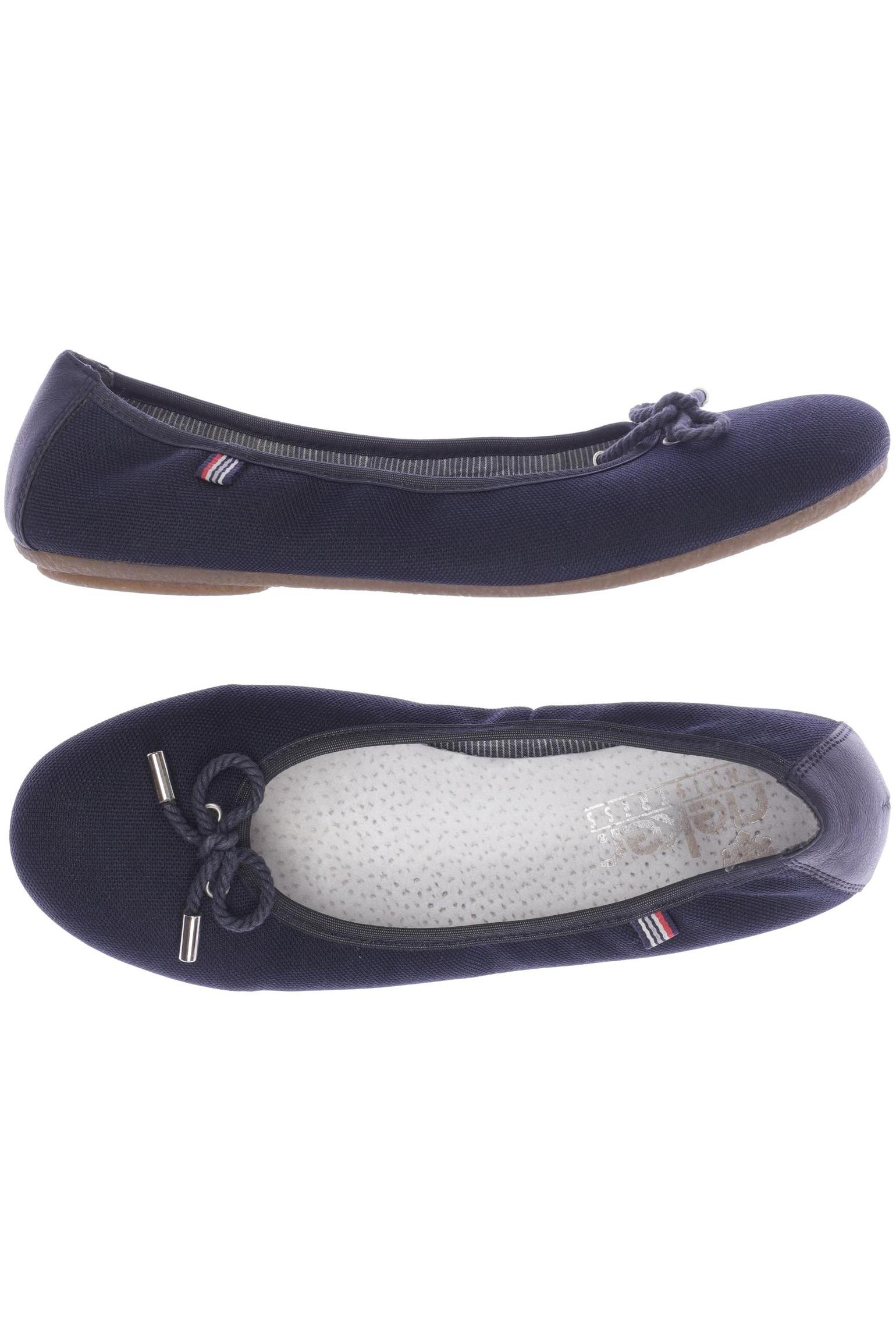 

Rieker Damen Ballerinas, marineblau