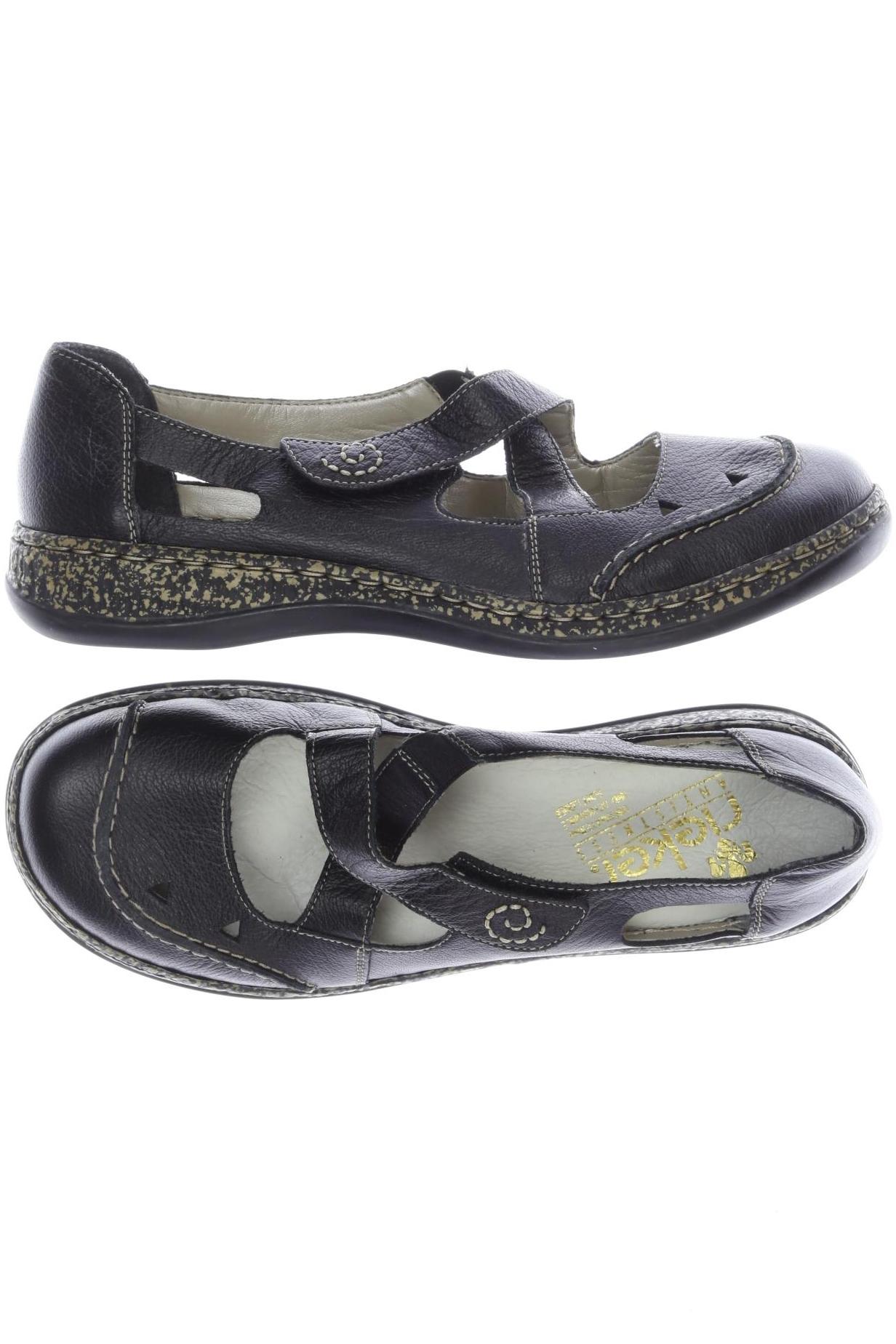 

Rieker Damen Ballerinas, schwarz, Gr. 40