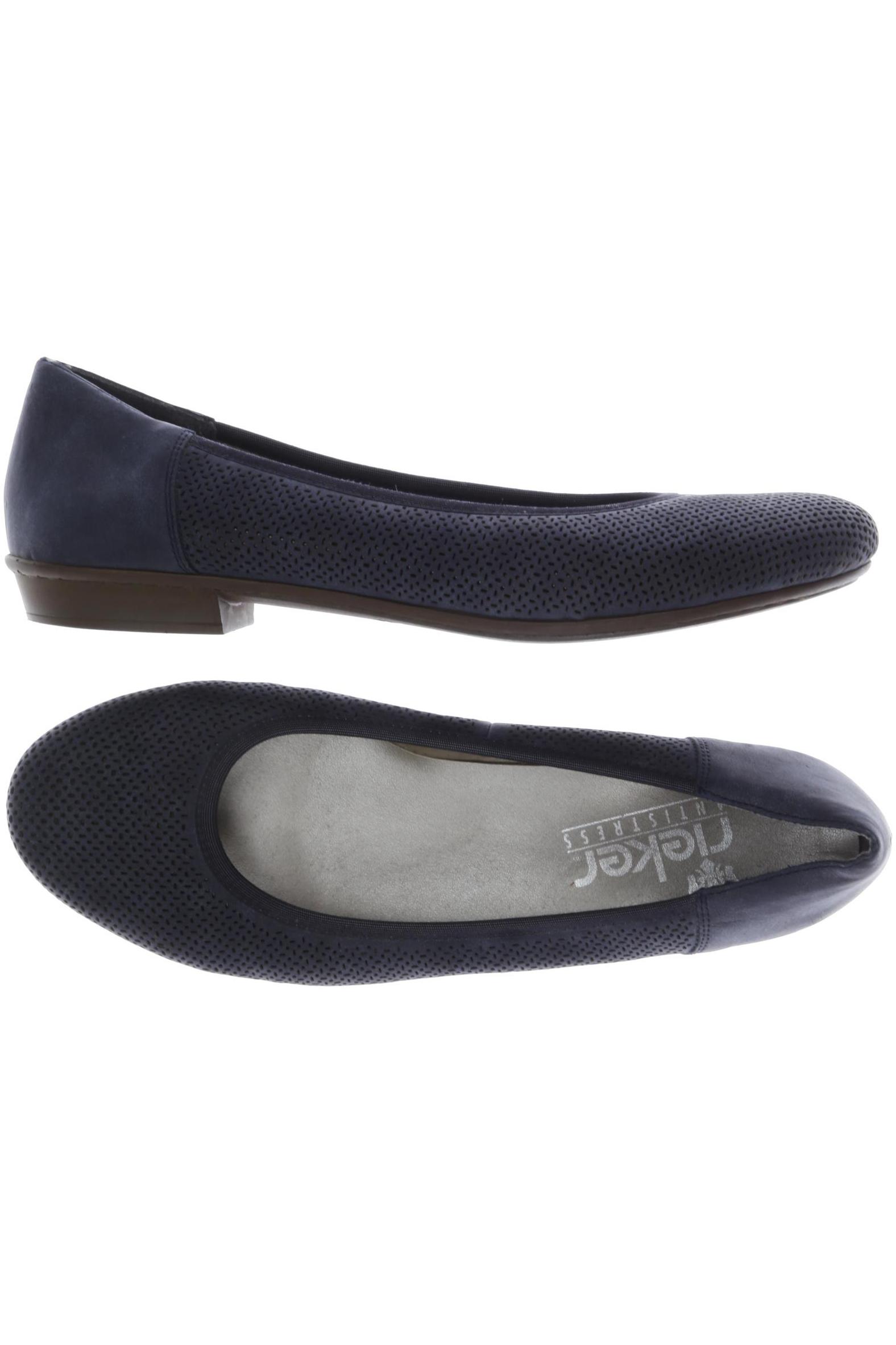 

Rieker Damen Ballerinas, marineblau, Gr. 41