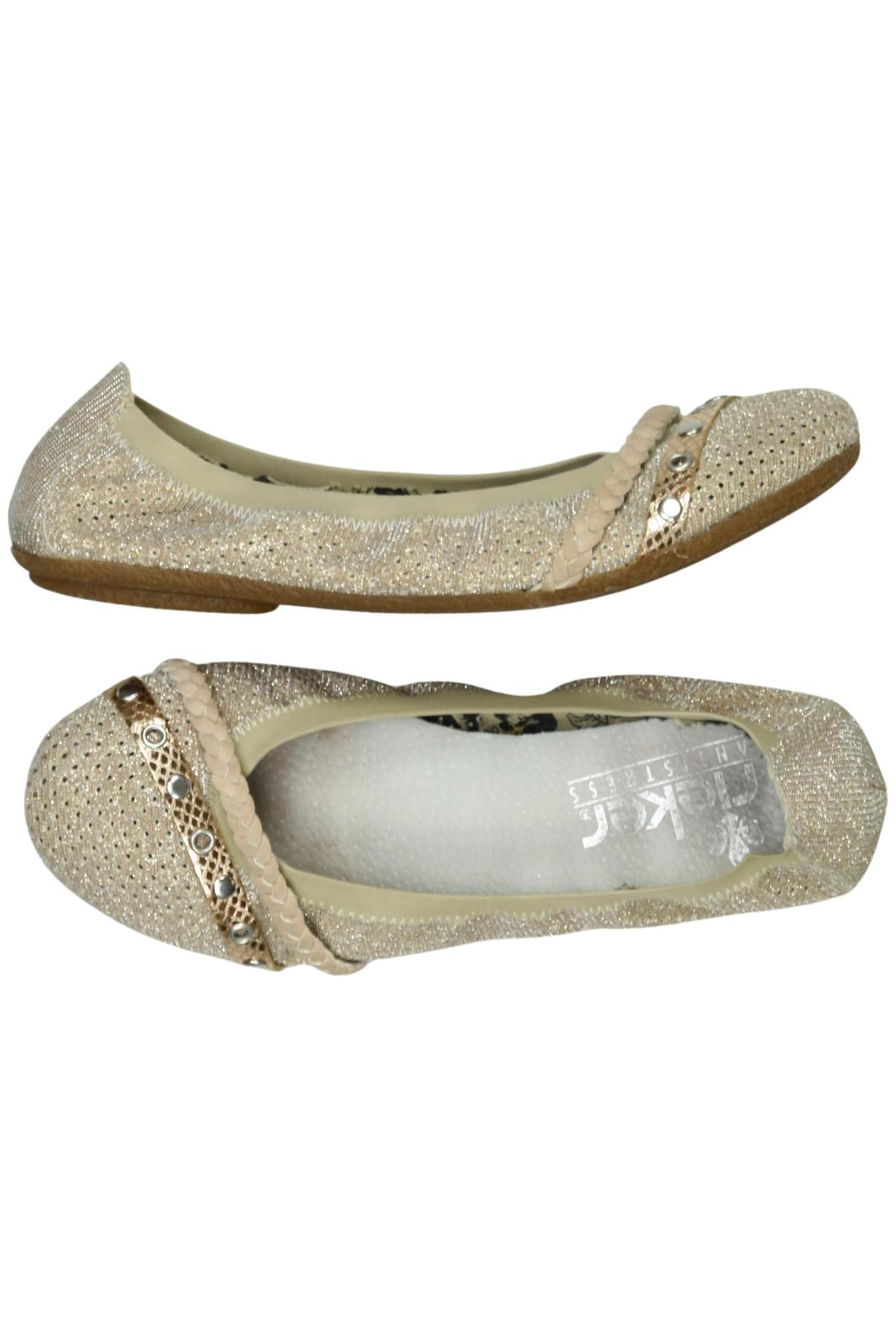 

Rieker Damen Ballerinas, beige, Gr. 38