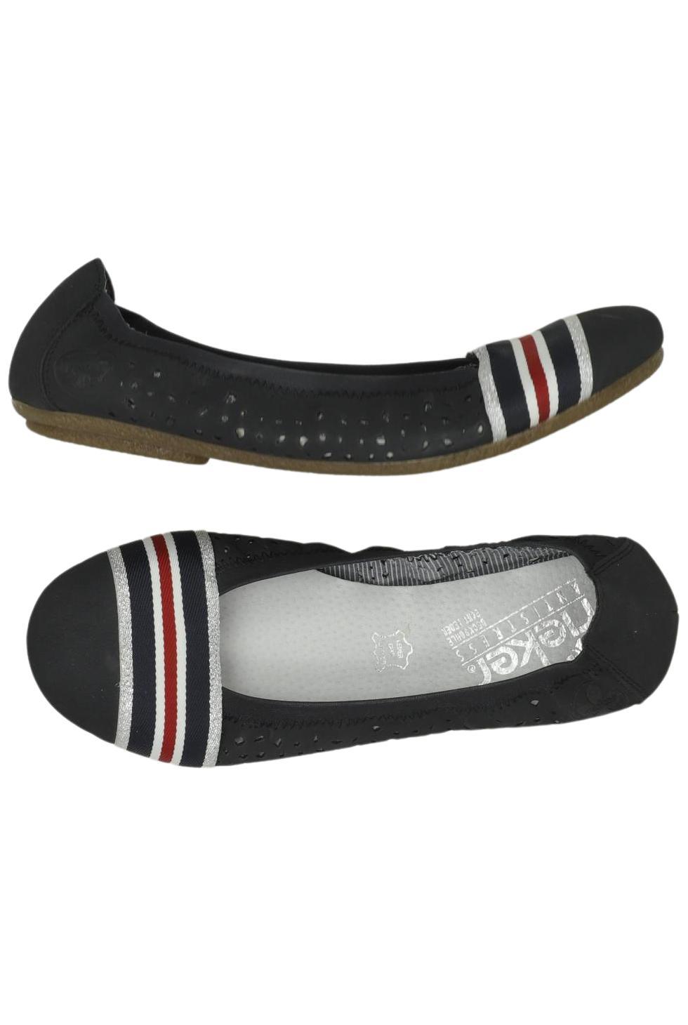 

Rieker Damen Ballerinas, marineblau, Gr. 38