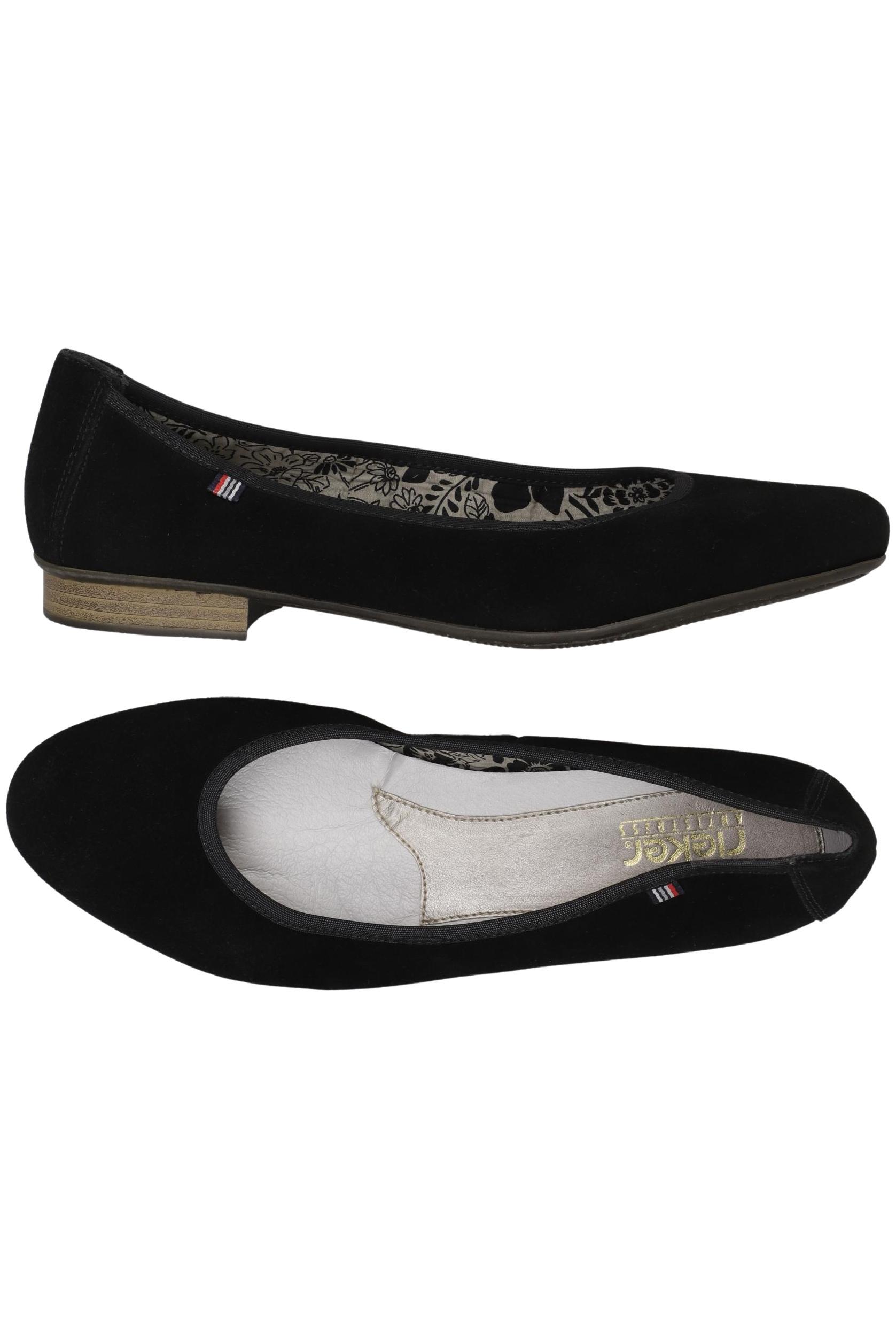 

Rieker Damen Ballerinas, schwarz, Gr. 42