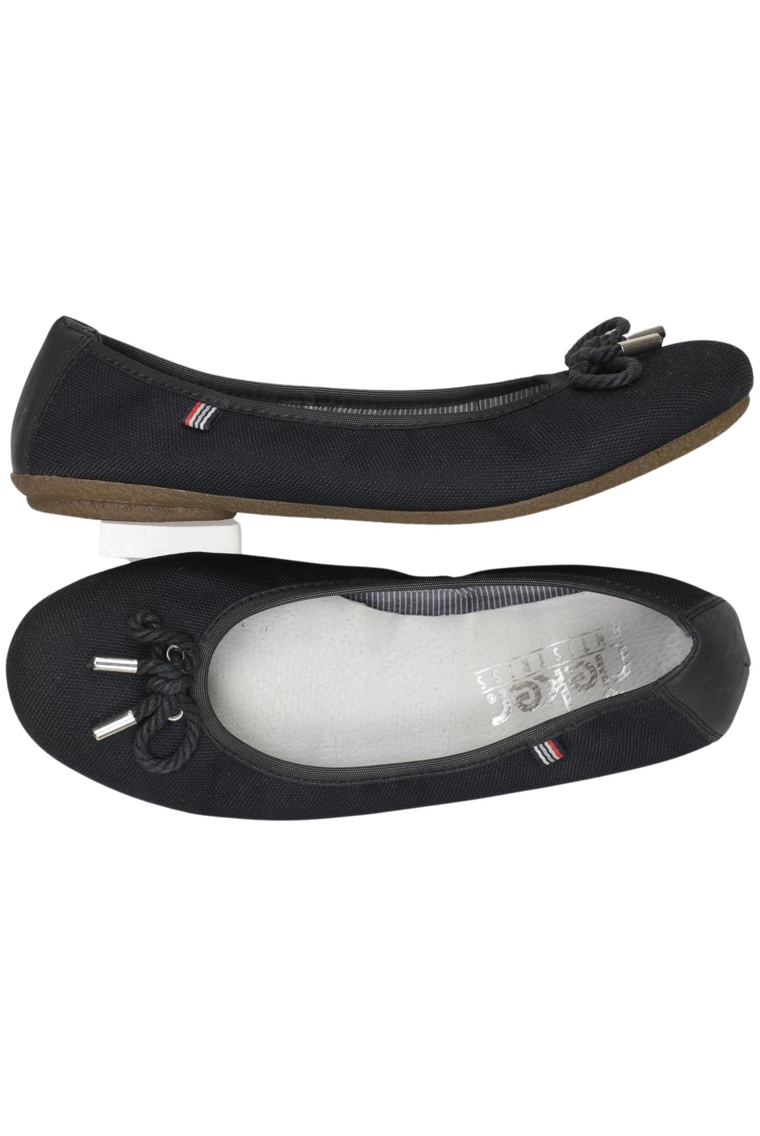 

Rieker Damen Ballerinas, marineblau, Gr. 39