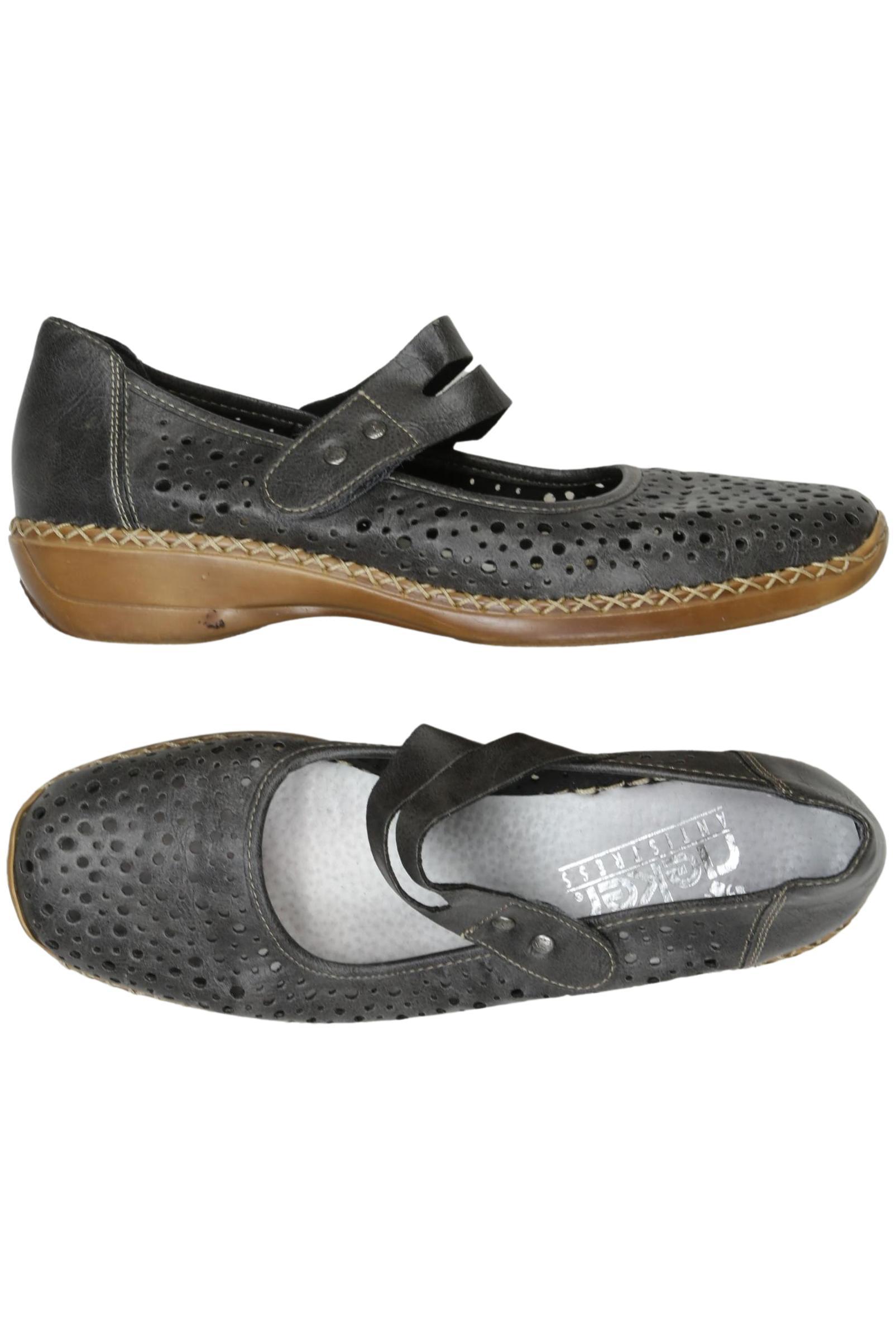 

Rieker Damen Ballerinas, grau, Gr. 39