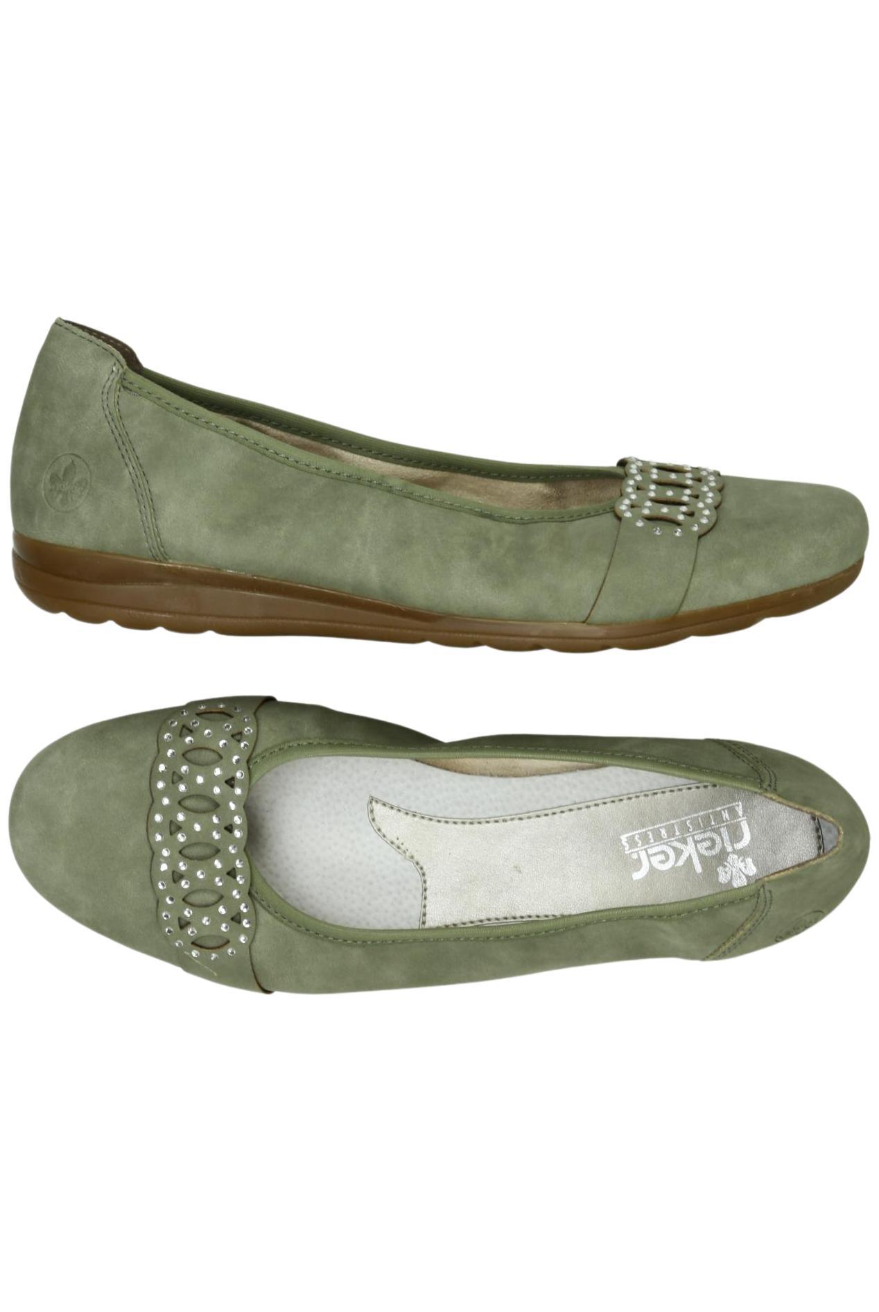 

Rieker Damen Ballerinas, grün, Gr. 41