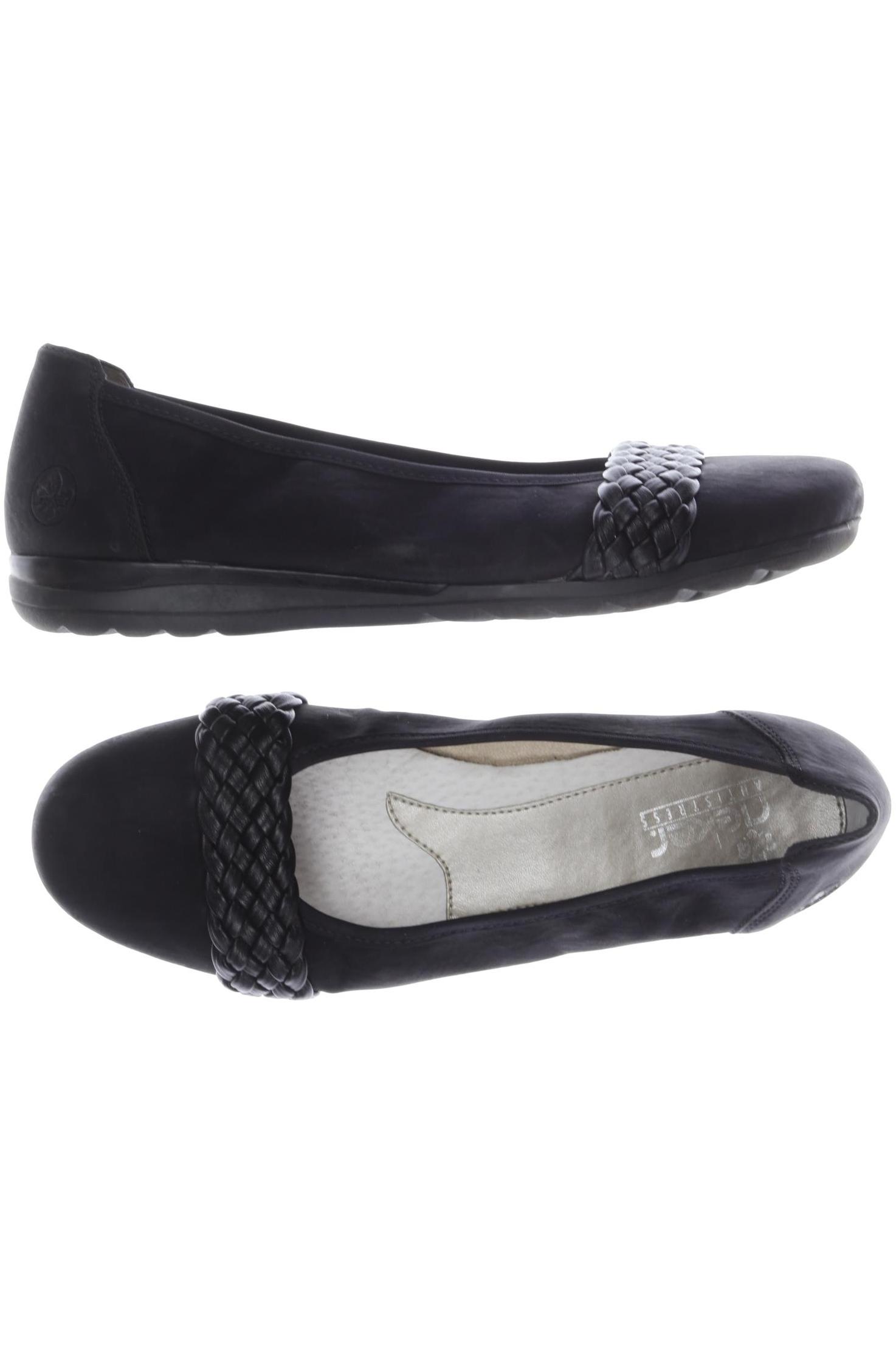 

Rieker Damen Ballerinas, schwarz, Gr. 40