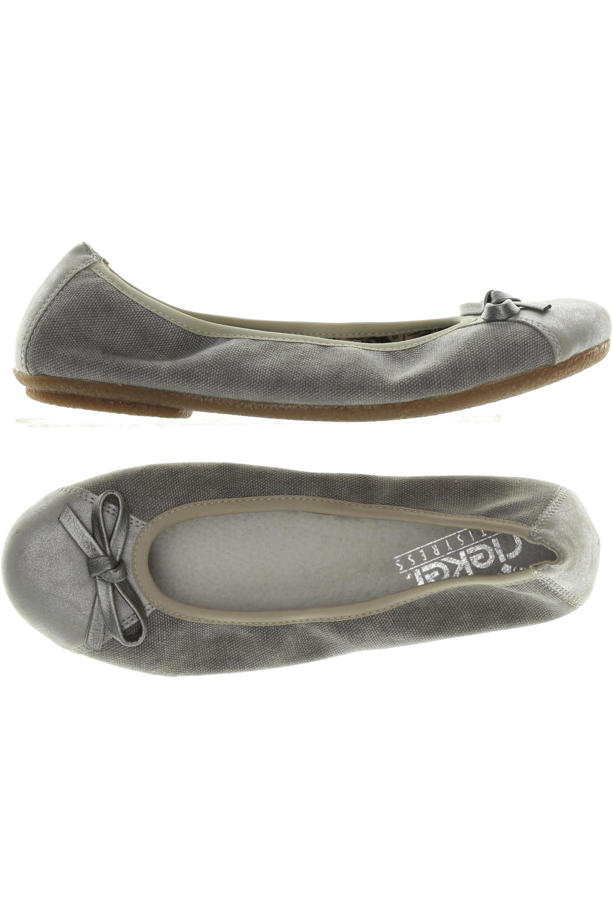 

Rieker Damen Ballerinas, grau, Gr. 39