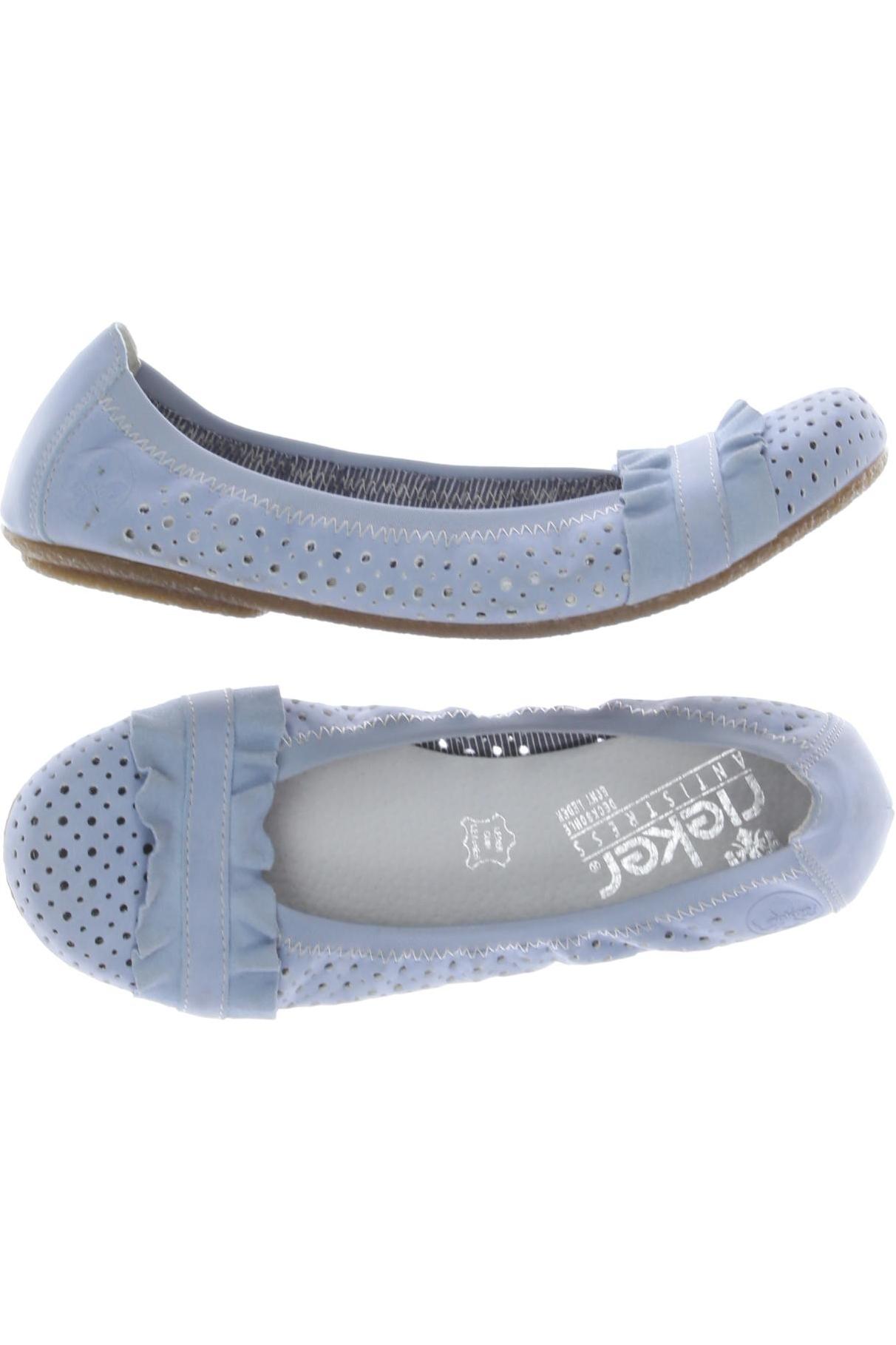 

Rieker Damen Ballerinas, blau, Gr. 38