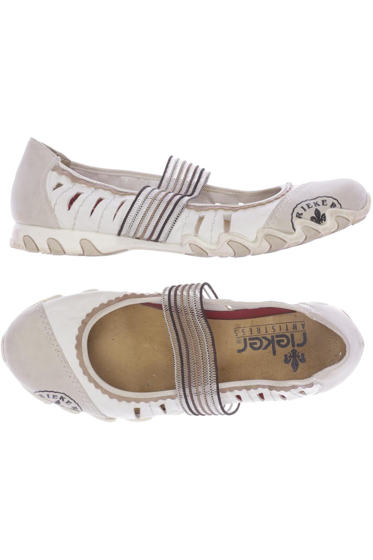 

Rieker Damen Ballerinas, weiß, Gr. 40