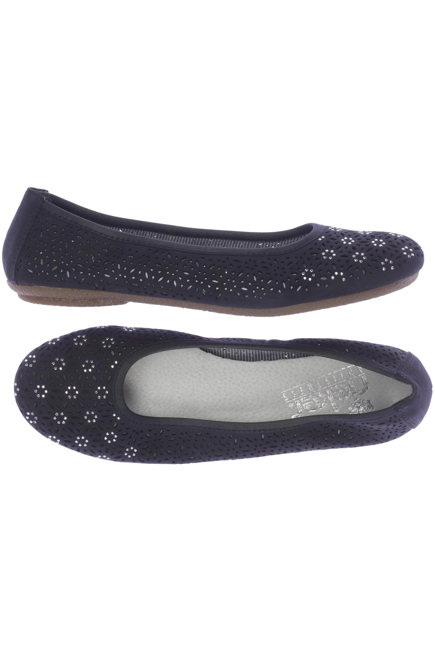 

Rieker Damen Ballerinas, schwarz, Gr. 39