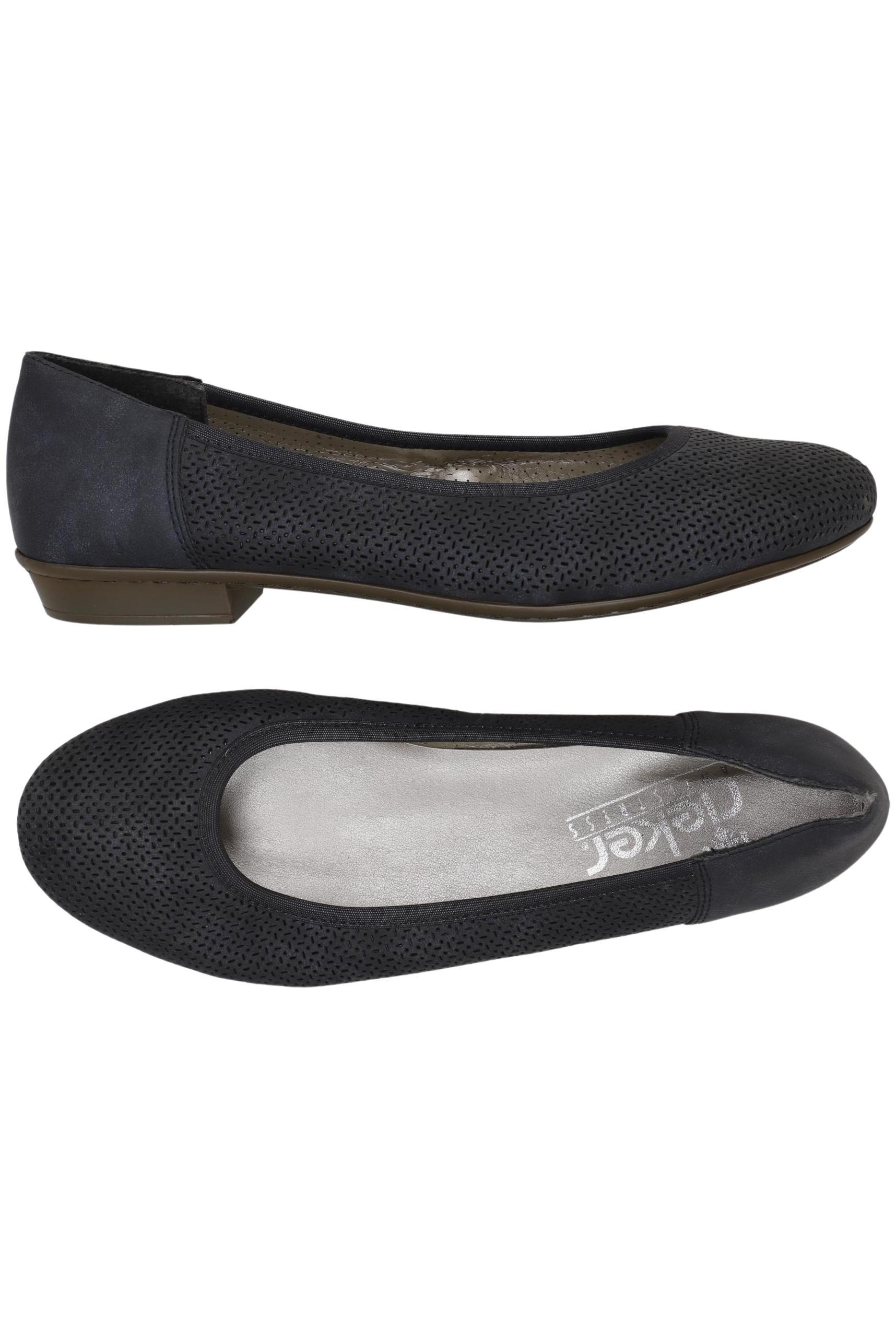

Rieker Damen Ballerinas, marineblau, Gr. 39