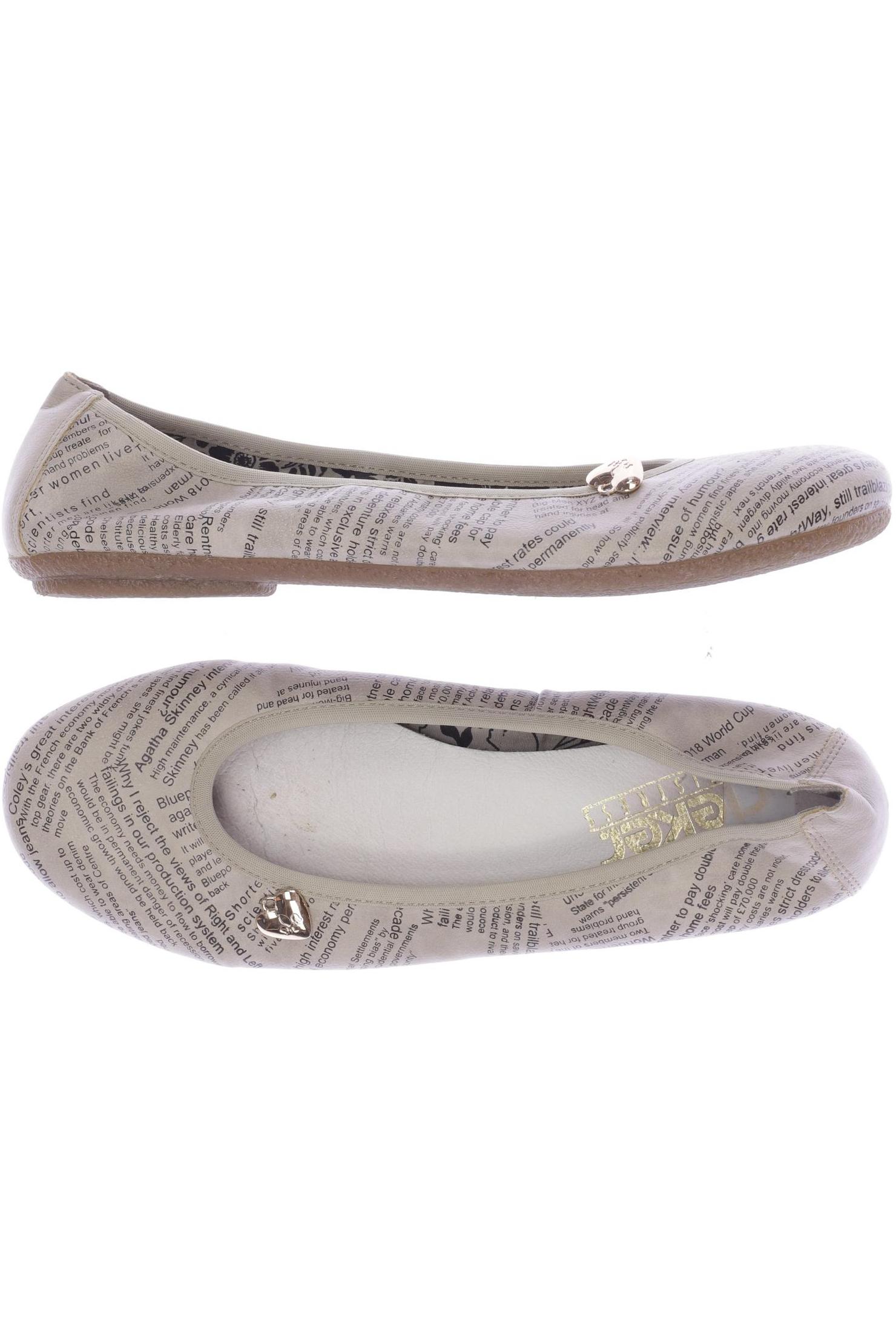 

Rieker Damen Ballerinas, beige, Gr. 39