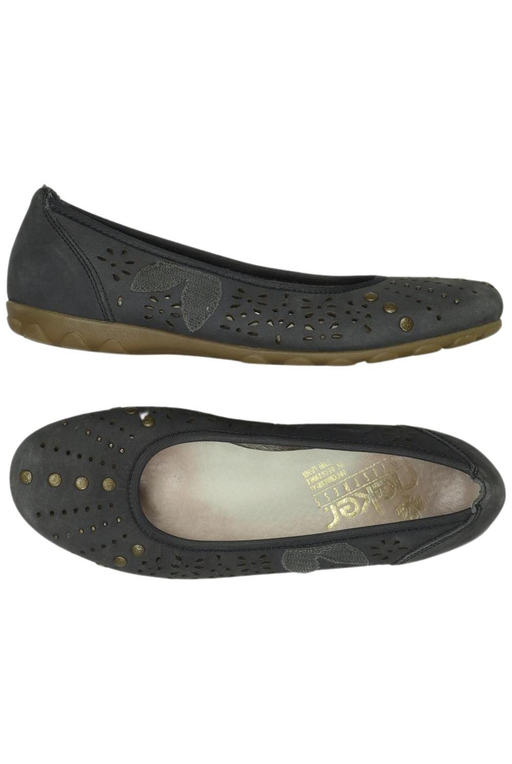 

Rieker Damen Ballerinas, grau, Gr. 37
