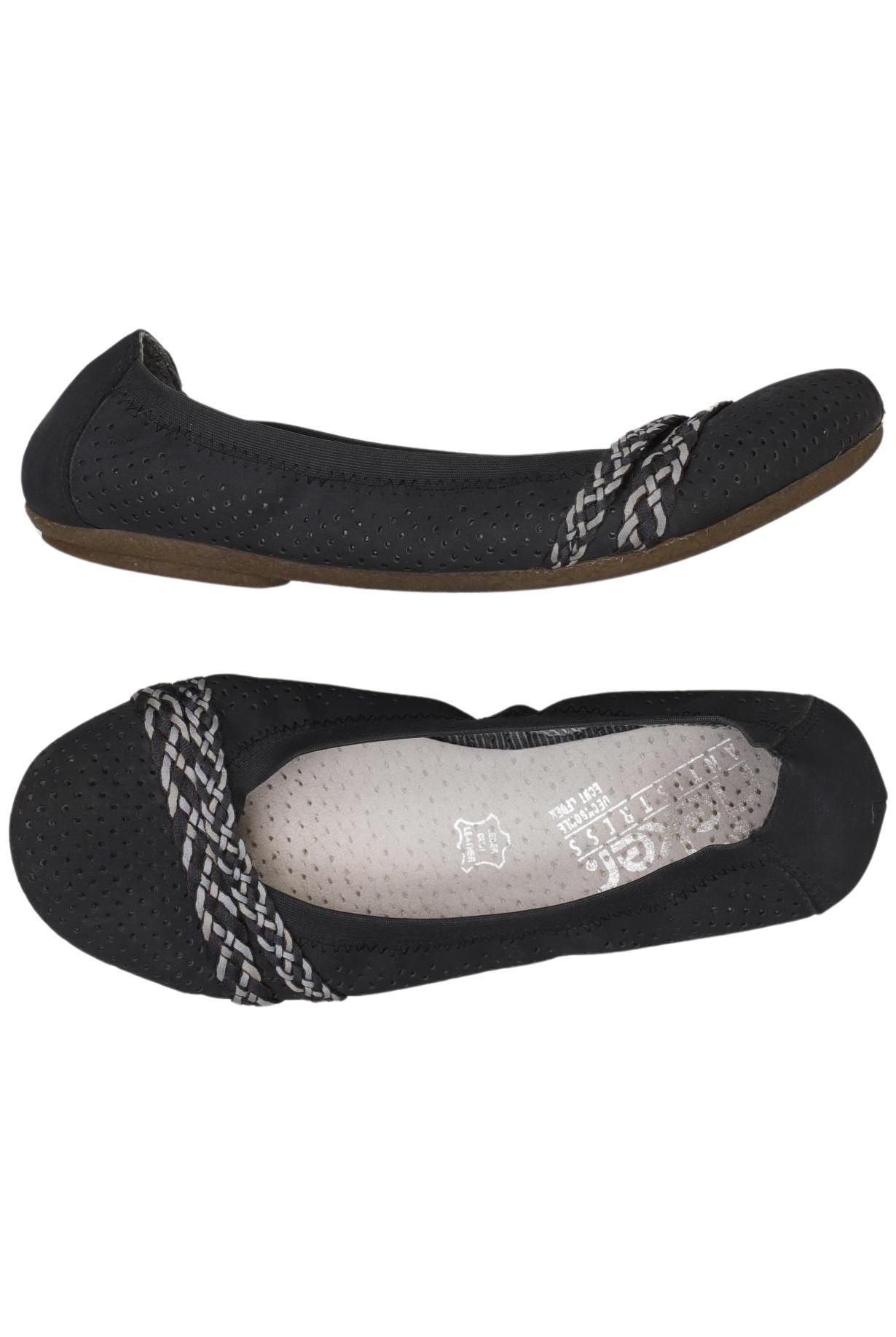 

Rieker Damen Ballerinas, marineblau, Gr. 37