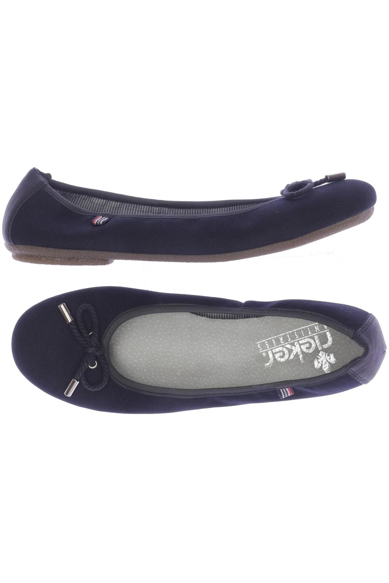 

Rieker Damen Ballerinas, marineblau, Gr. 41