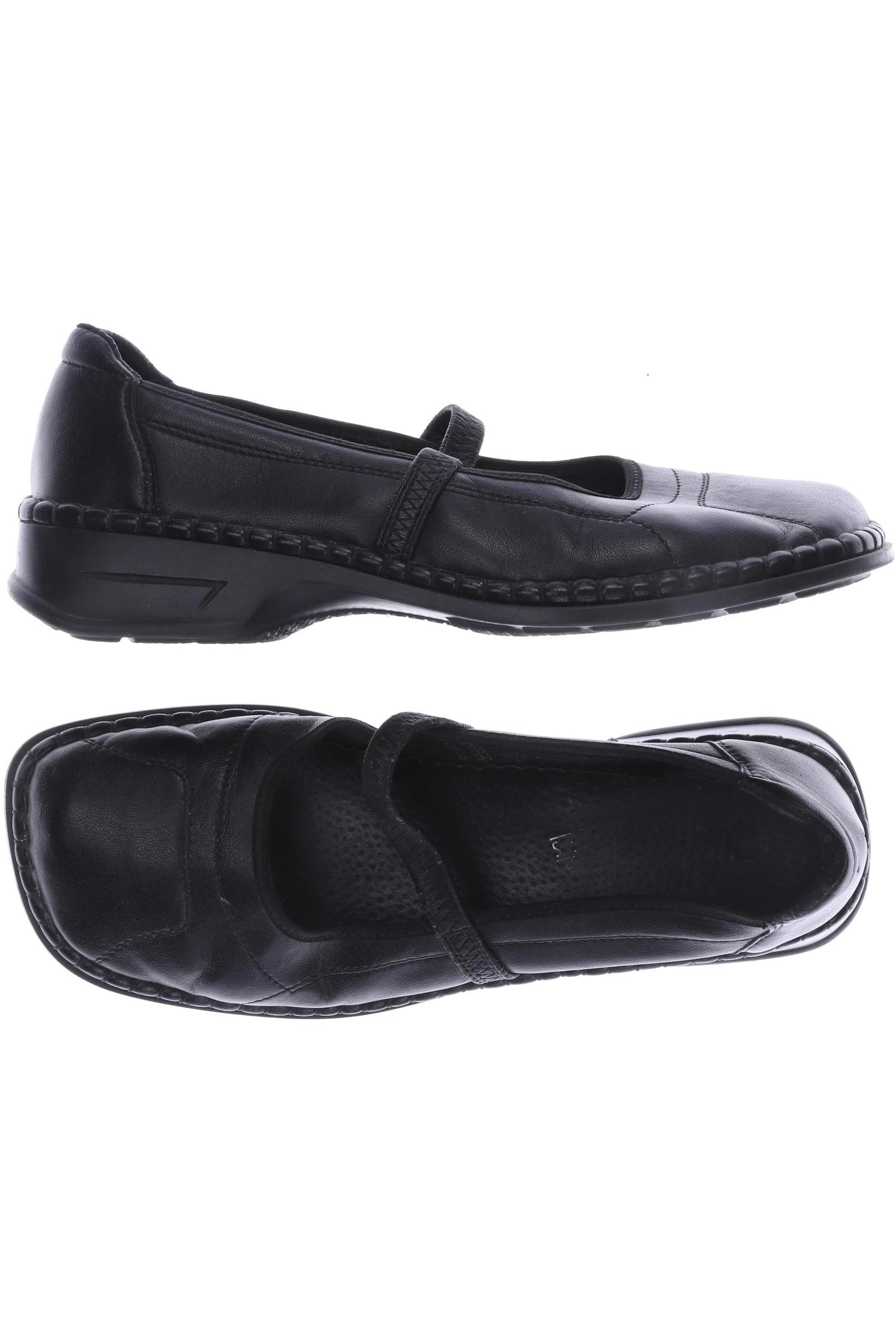 

Rieker Damen Ballerinas, schwarz