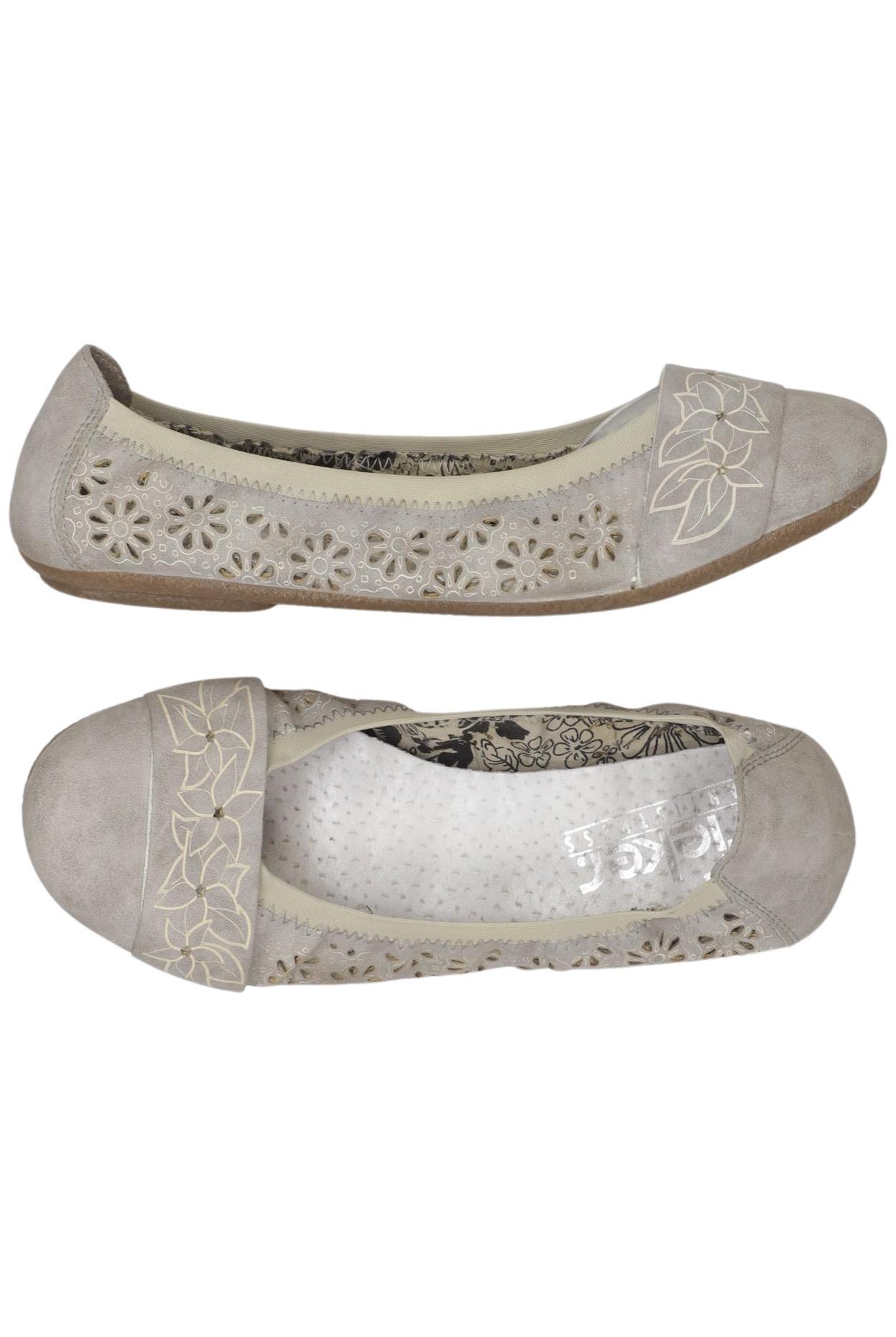 

Rieker Damen Ballerinas, beige, Gr. 39