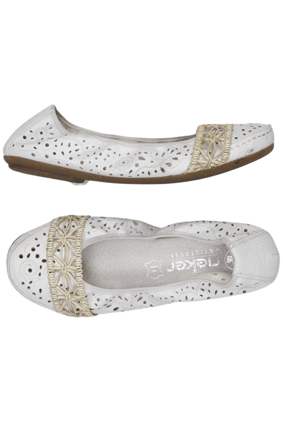 

Rieker Damen Ballerinas, weiß, Gr. 37